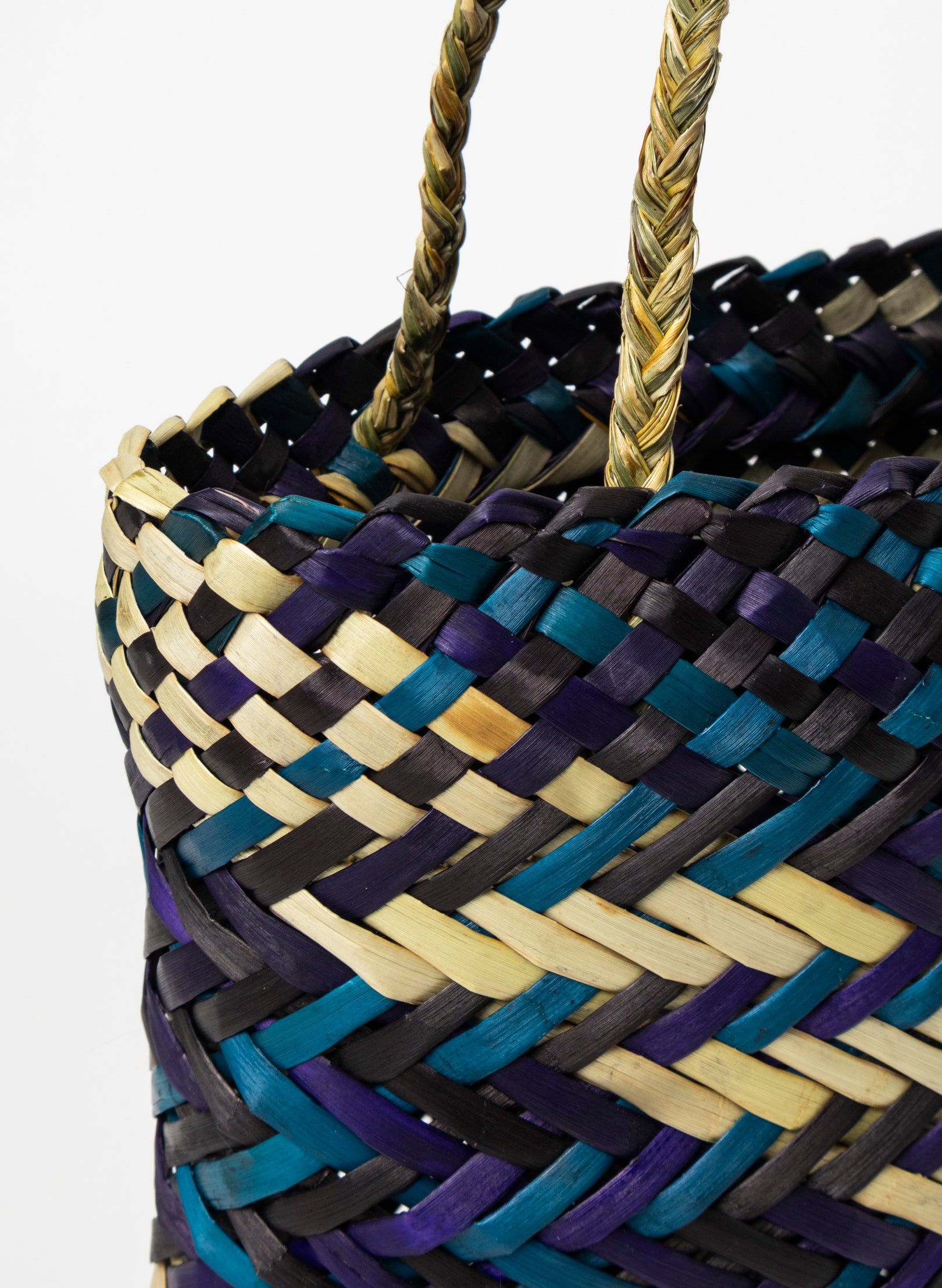 Kete - Black, Purple, Teal and Natural