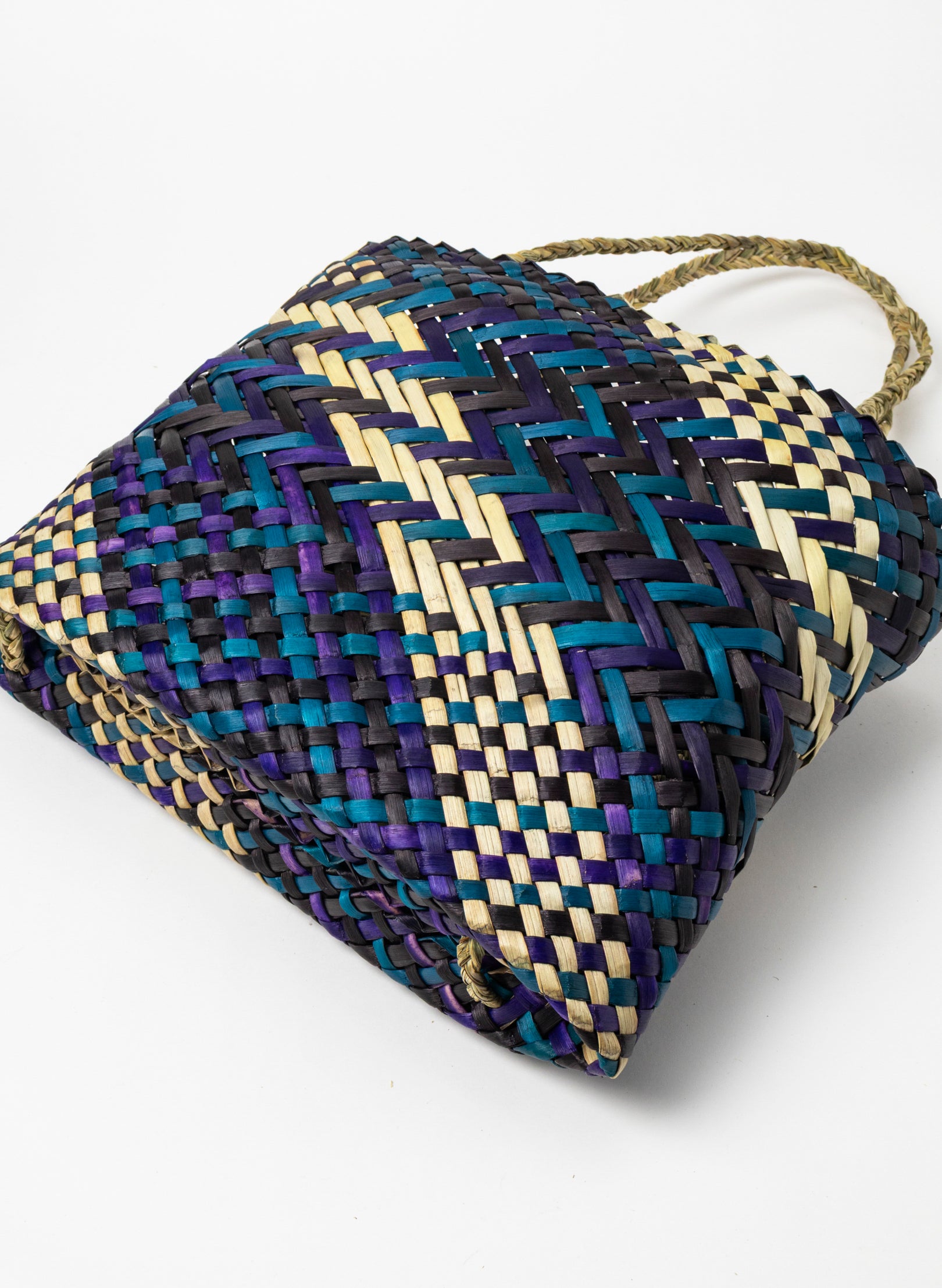 Kete - Black, Purple, Teal and Natural