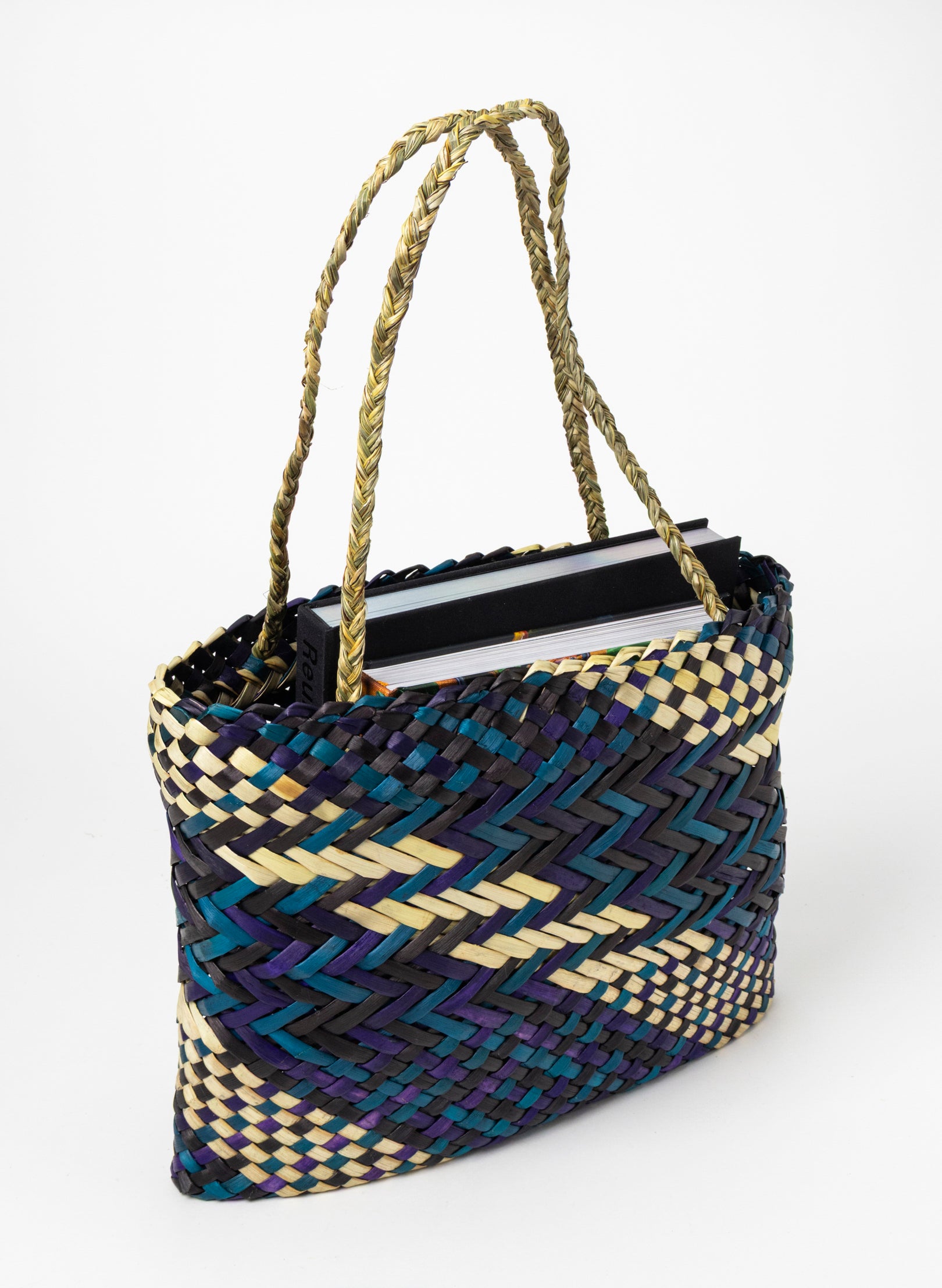 Kete - Black, Purple, Teal and Natural