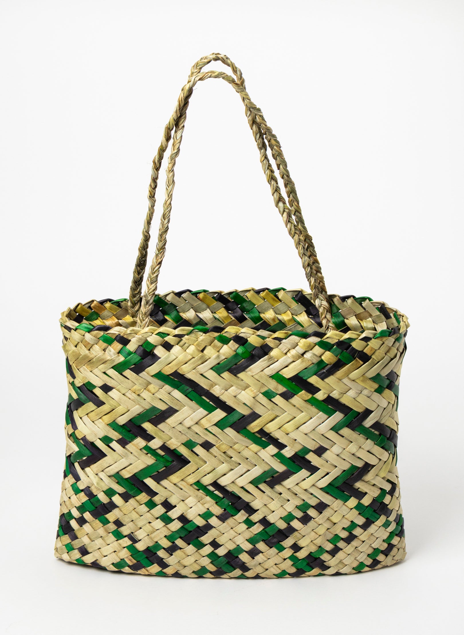 Kete - Green, Black and Natural