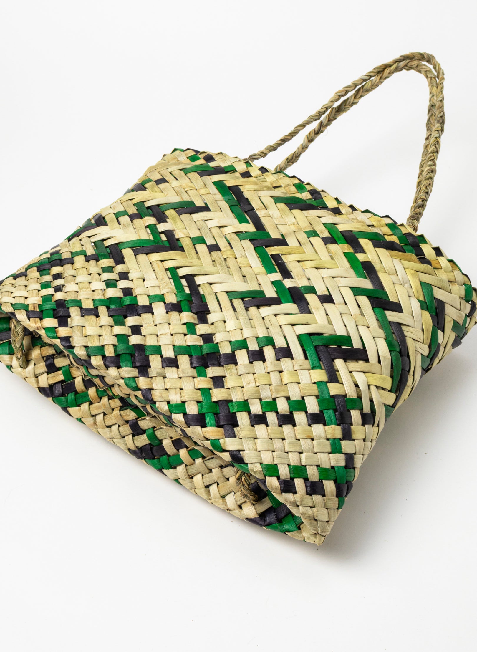 Kete - Green, Black and Natural
