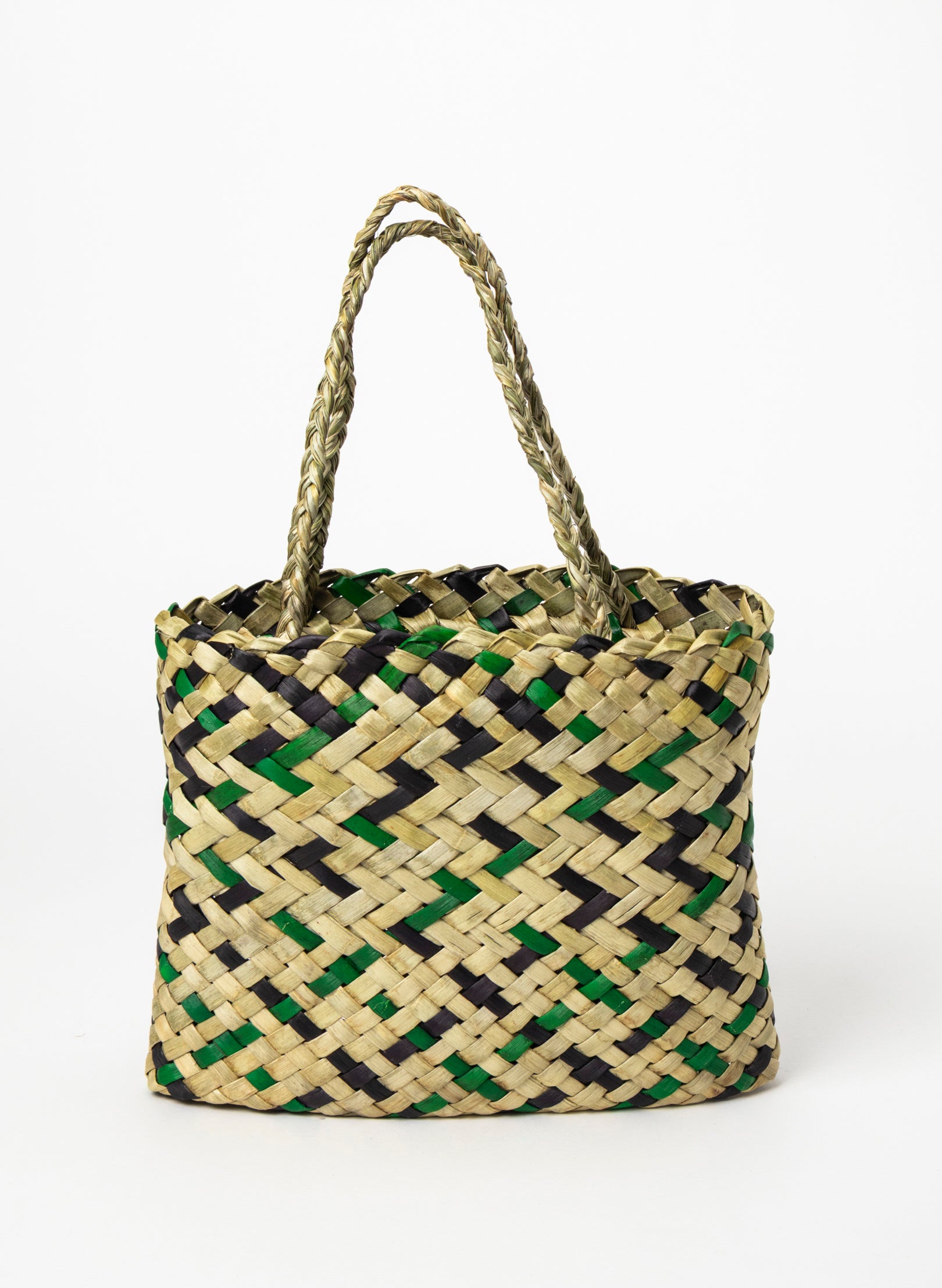 Kete - Purple, Green and Natural