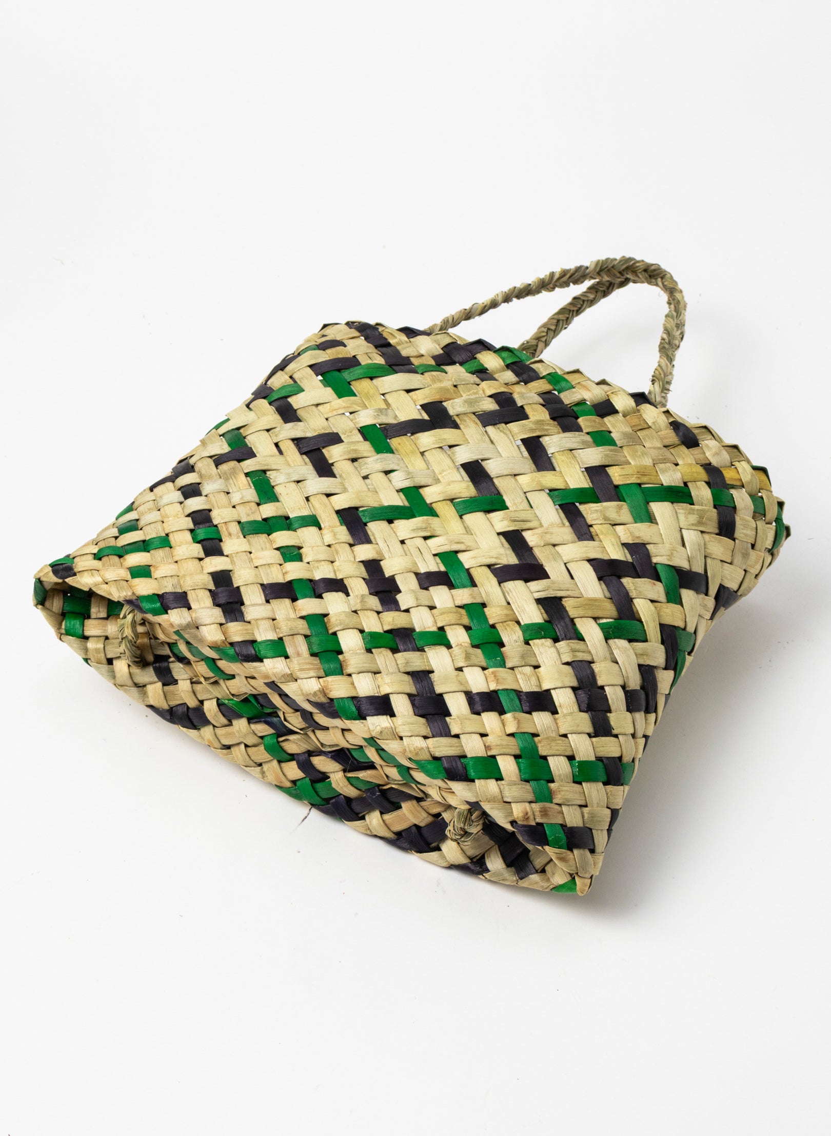 Kete - Purple, Green and Natural