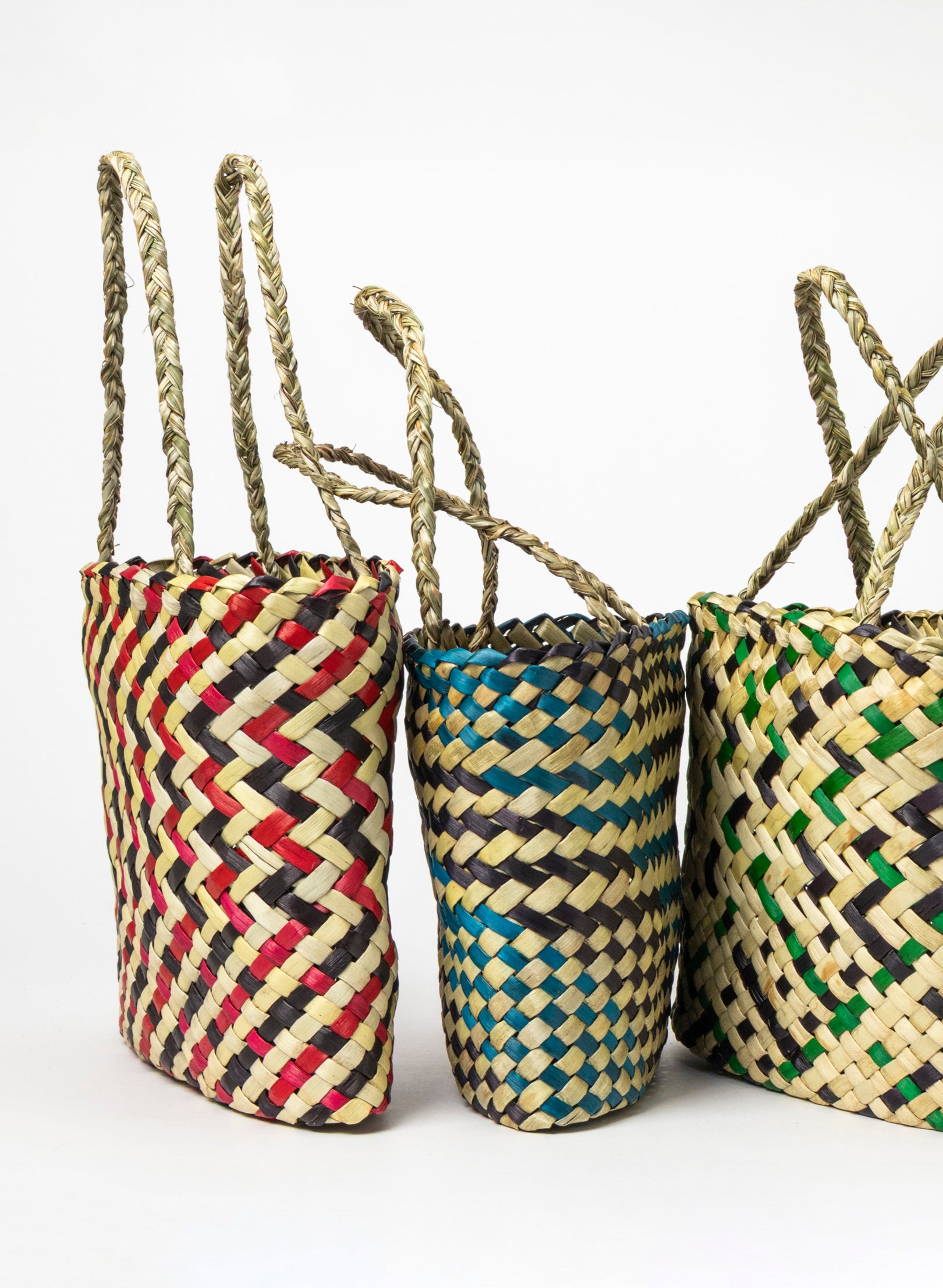 Kete - Purple, Red and Natural