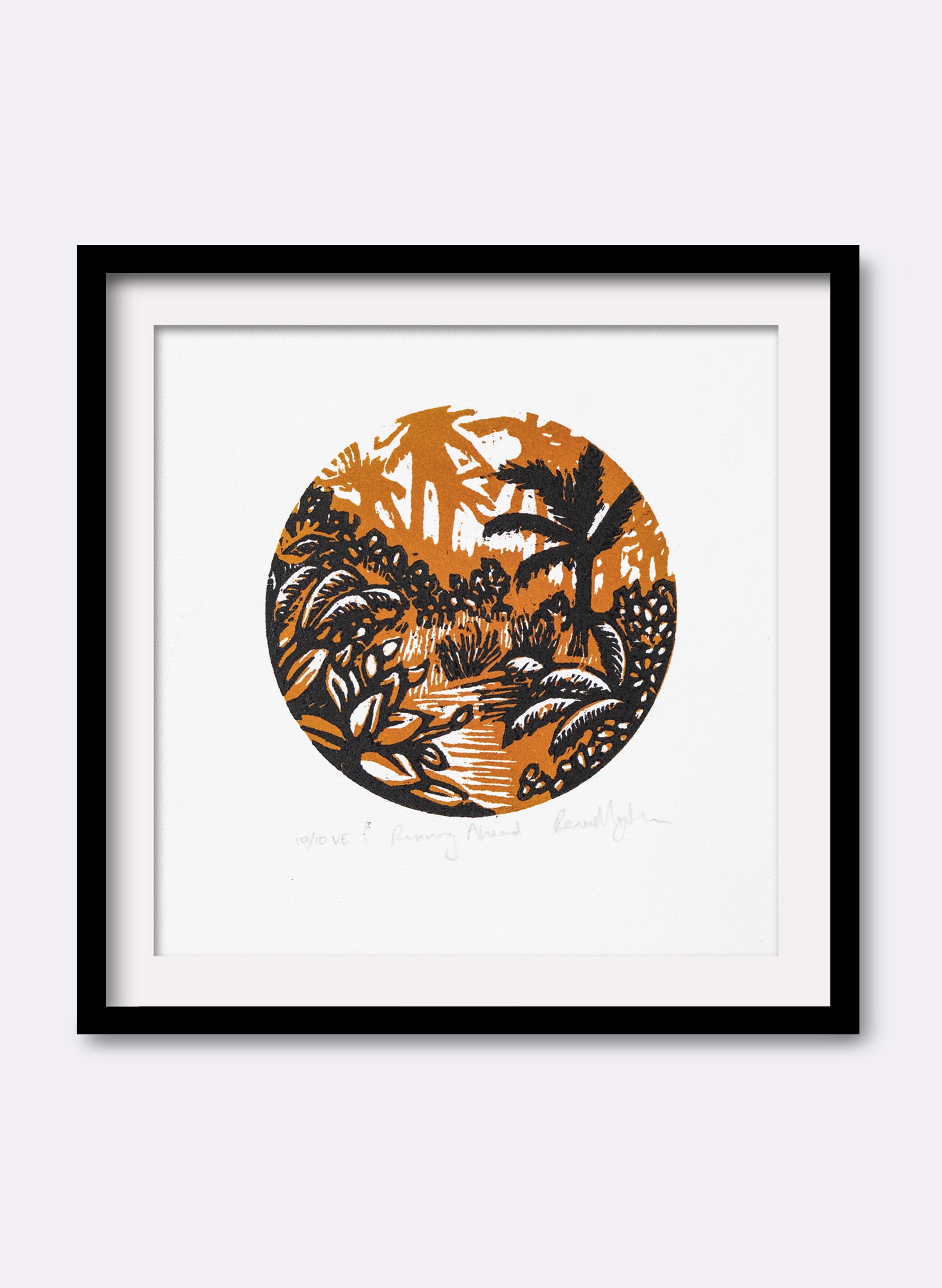 Running Ahead Orange 9/10