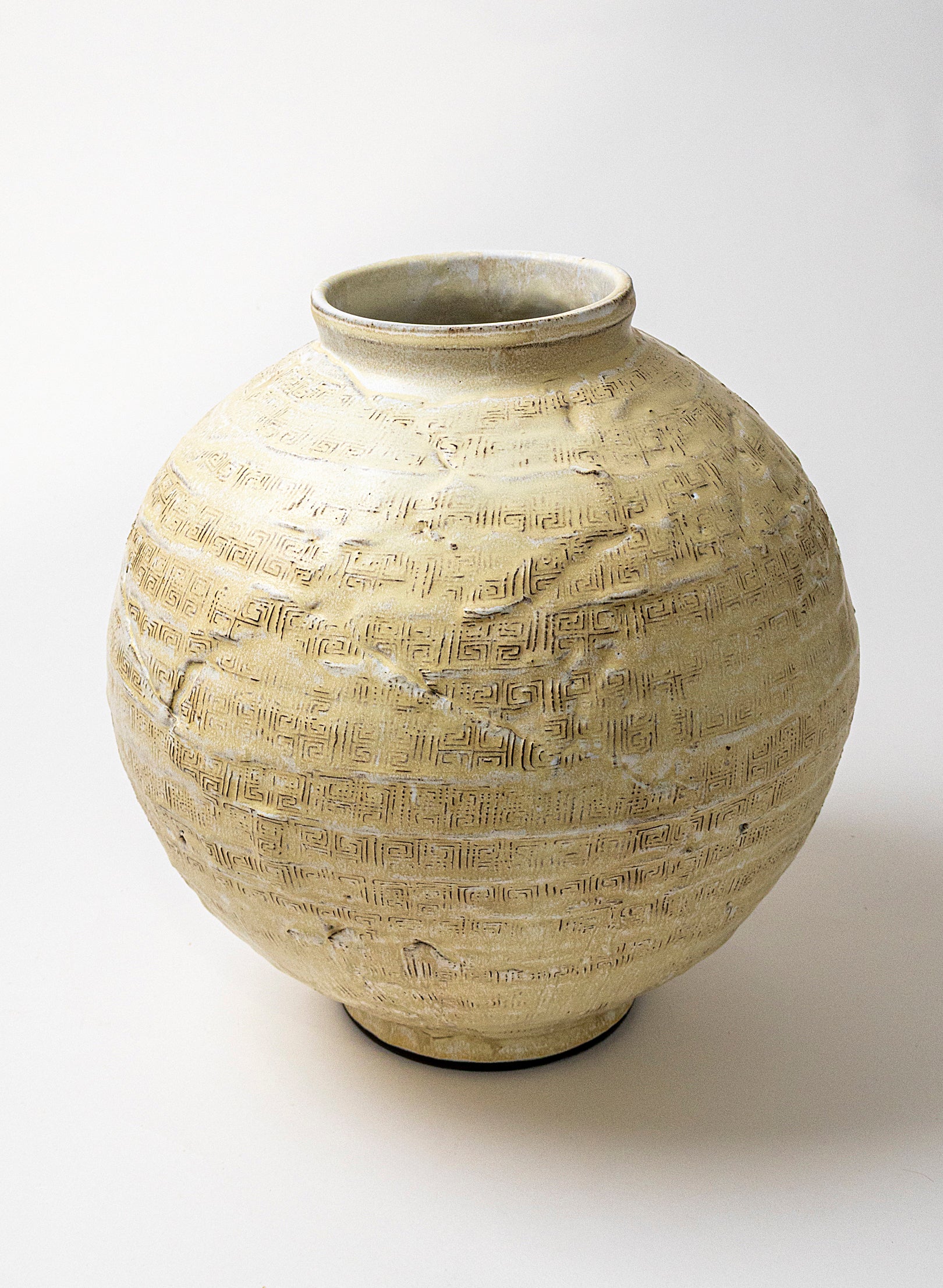 White Moon Jar