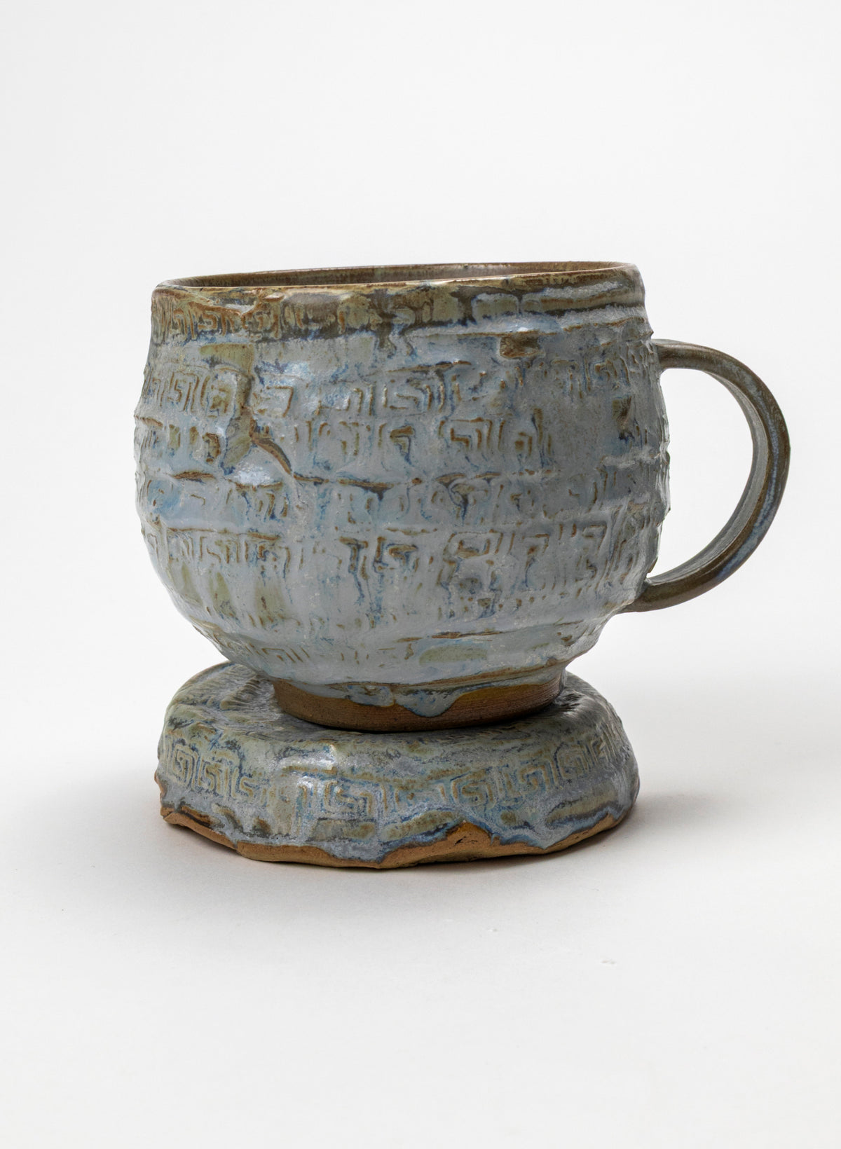Ceramic Cup on Pedestal
