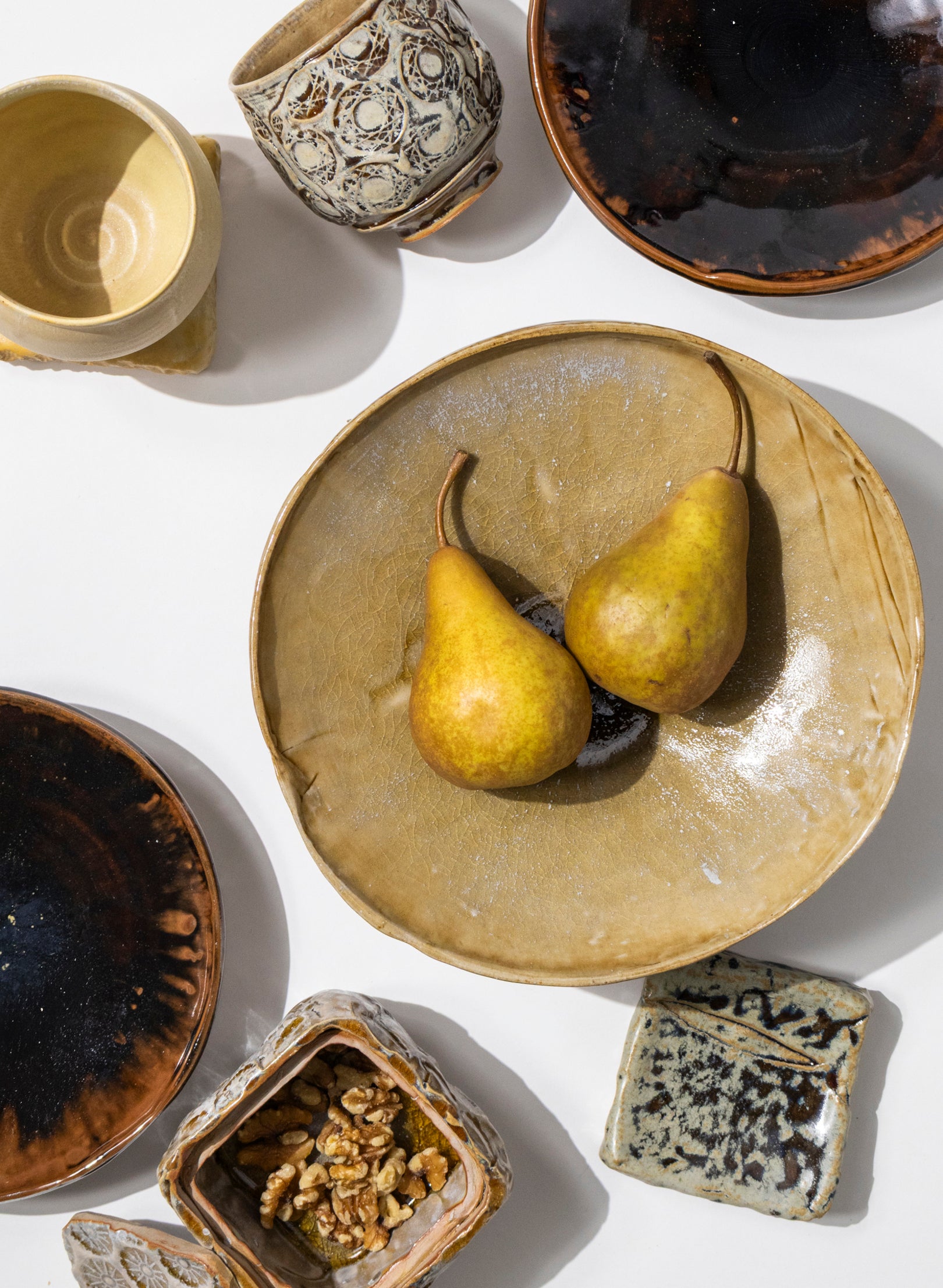 Serving Bowl on Pedestal