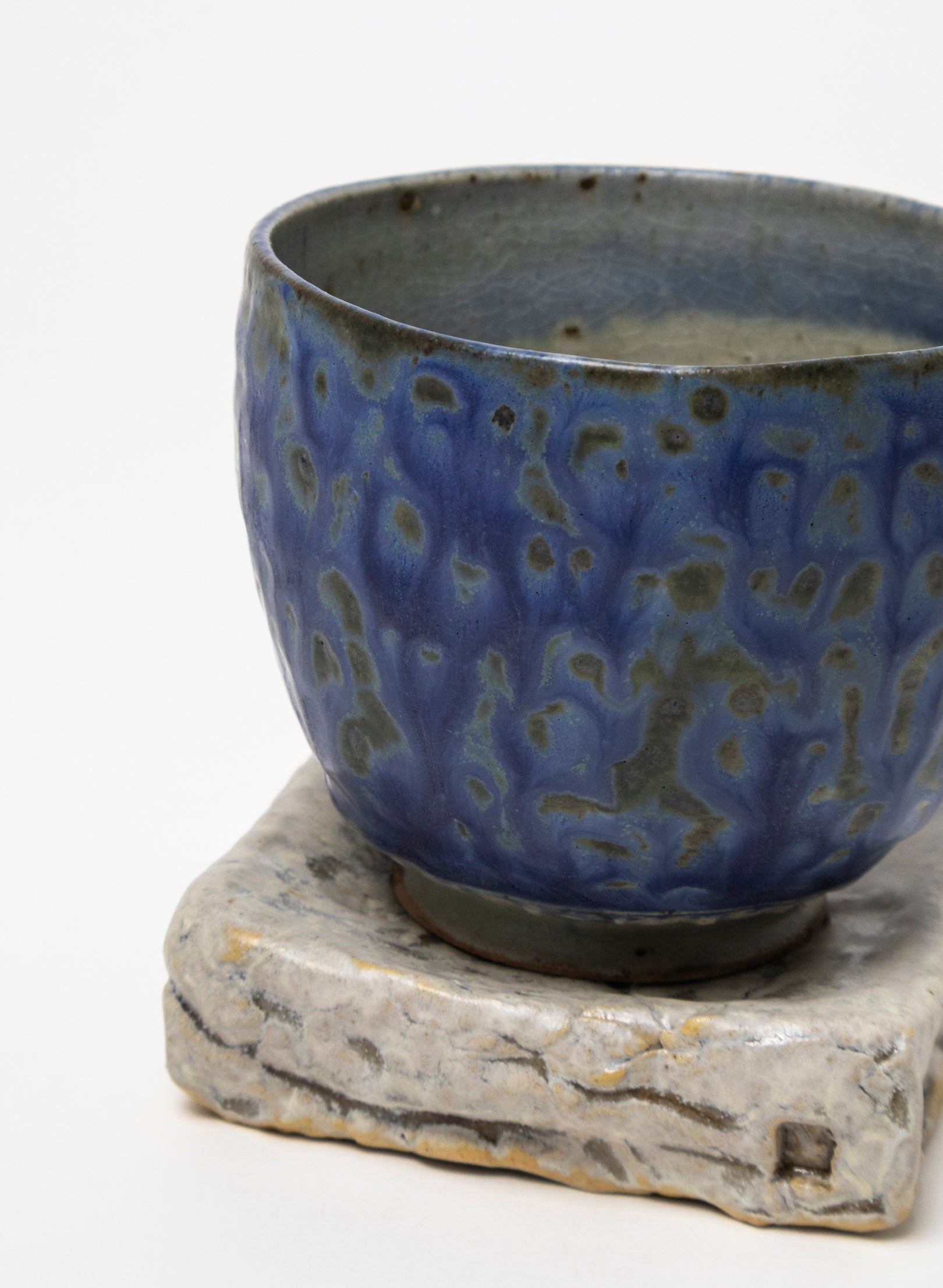 Ceramic Cup on Pedestal
