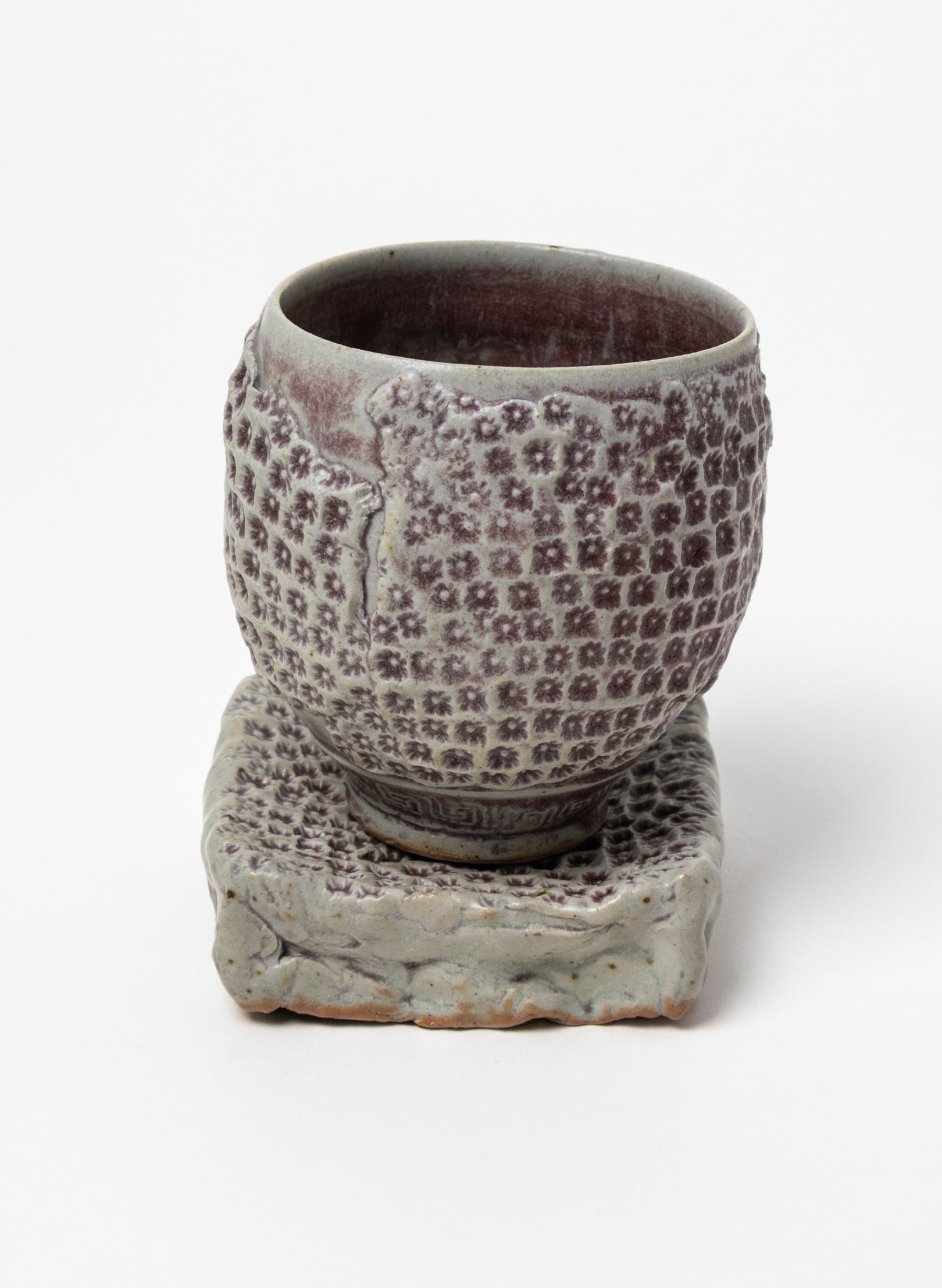 Ceramic Cup on Pedestal