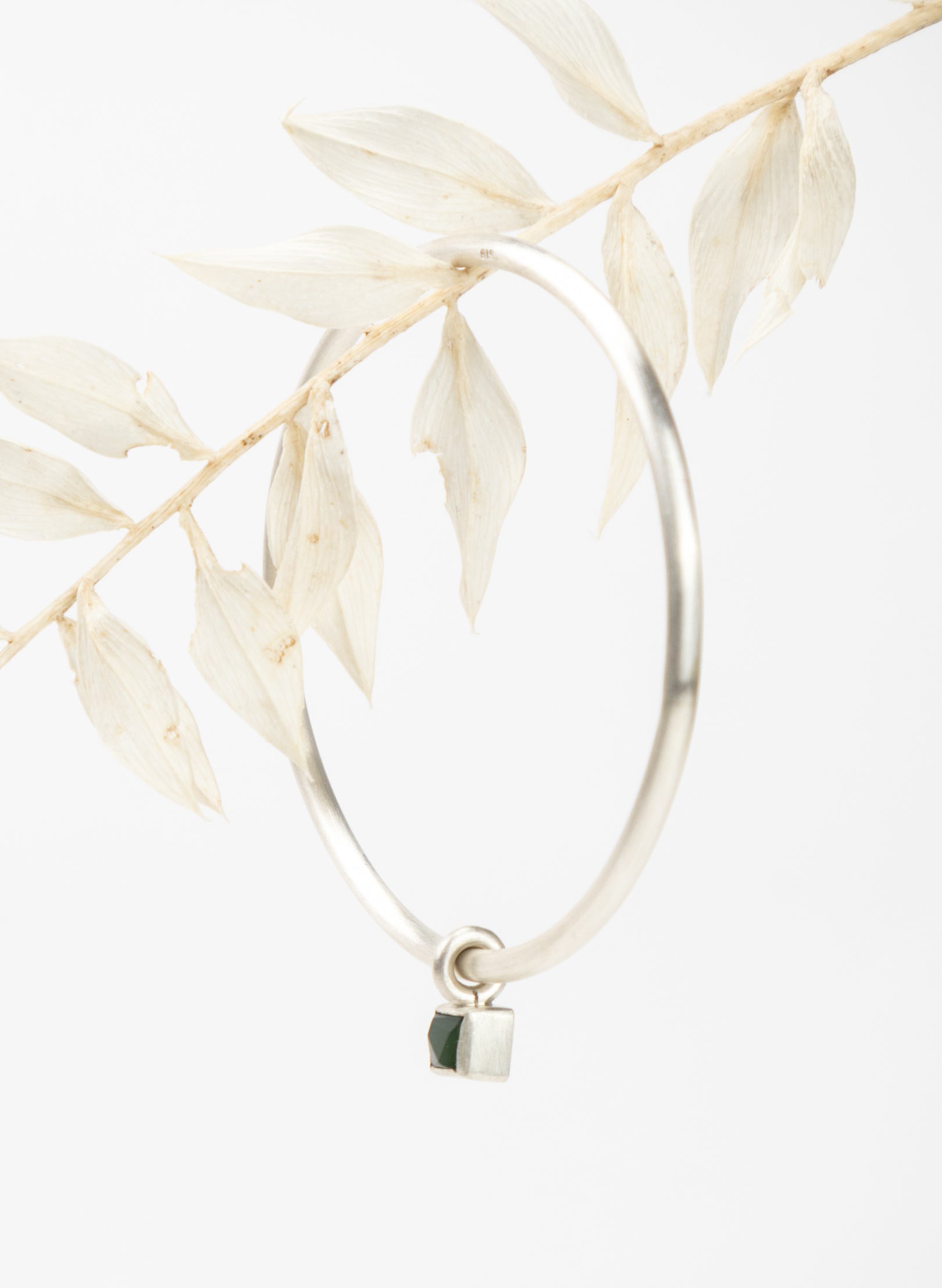Faceted Box Pounamu Bangle