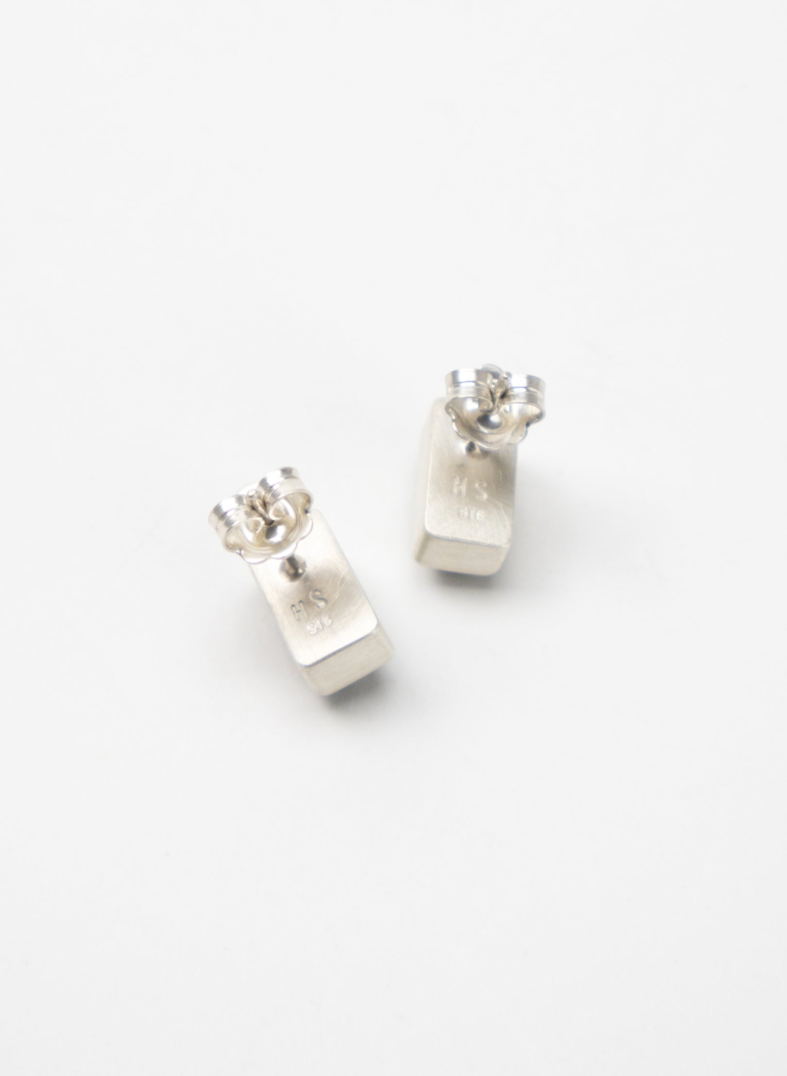 Faceted Pounamu Box Studs