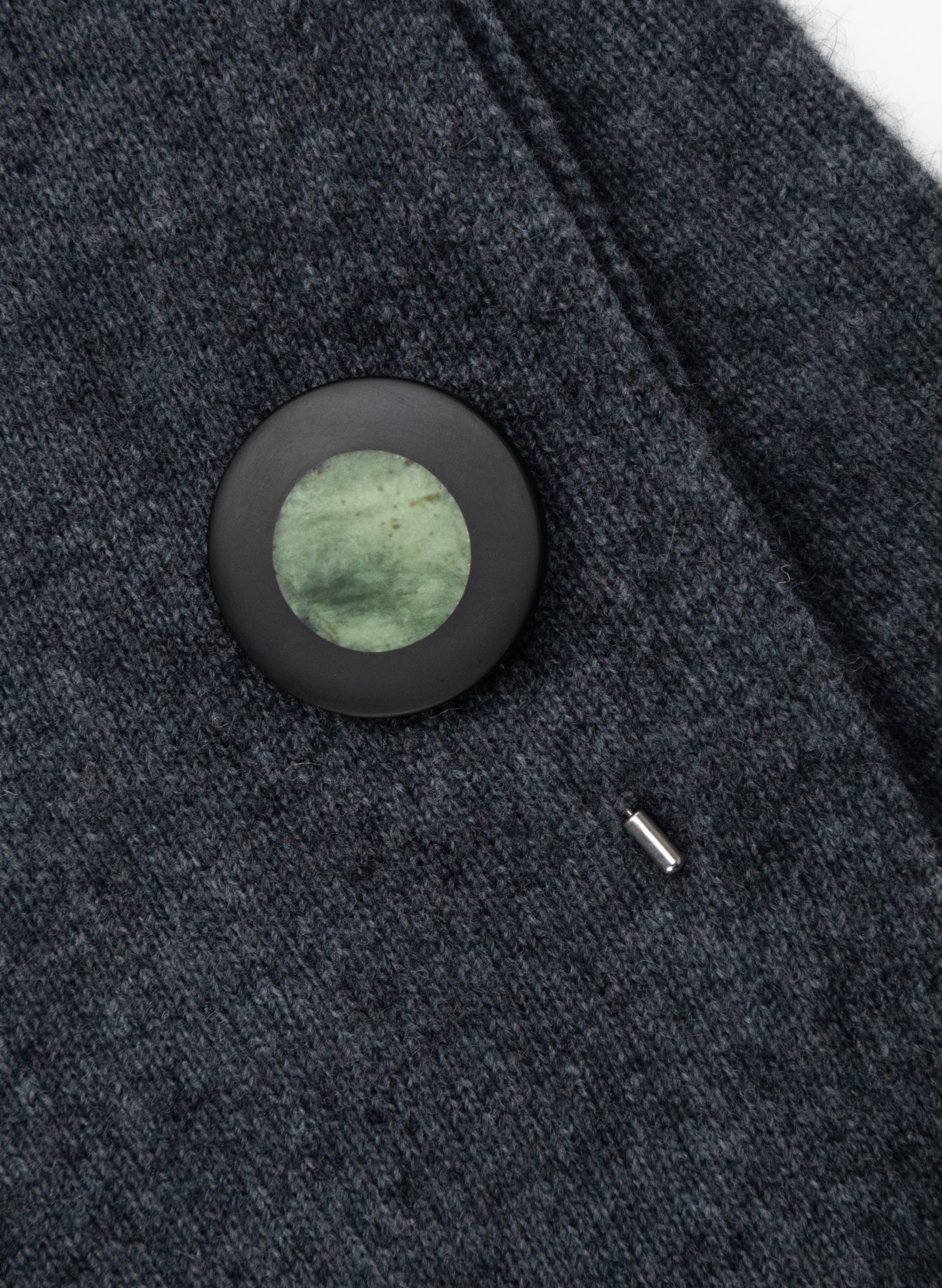 Caim Lapel Pin - Pounamu