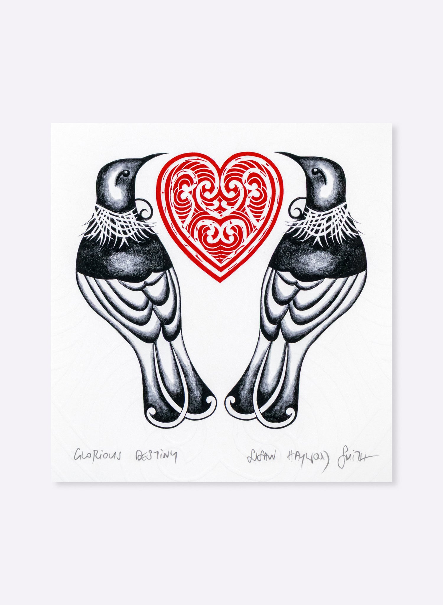 Glorious Destiny - Embossed Giclée Print