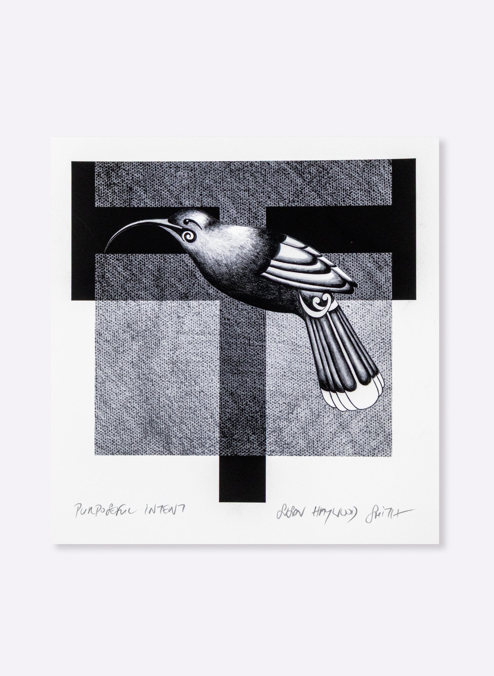 Purposeful Intent - Embossed Giclée Print