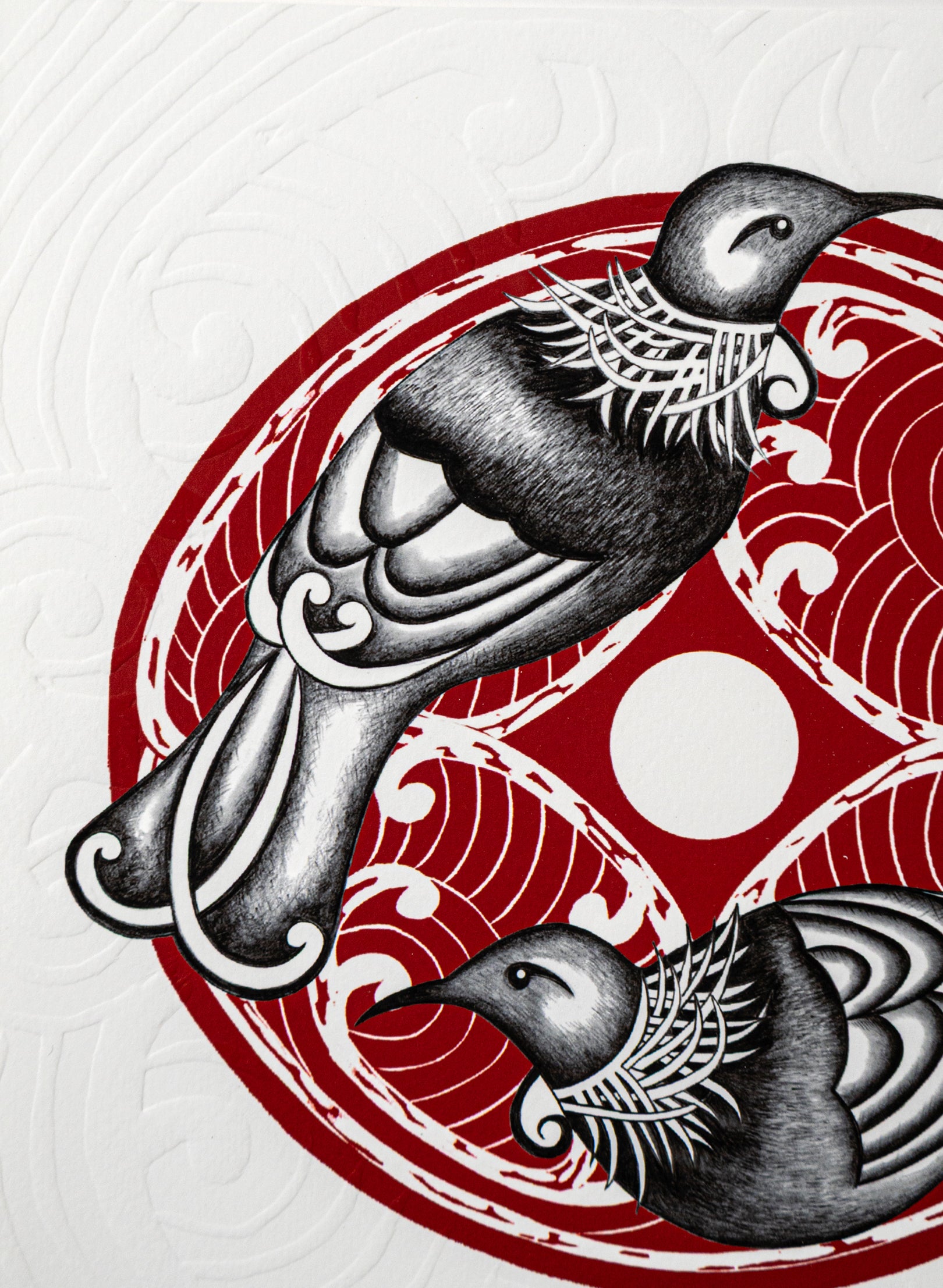 Eternal Devotion - Embossed Giclée Print