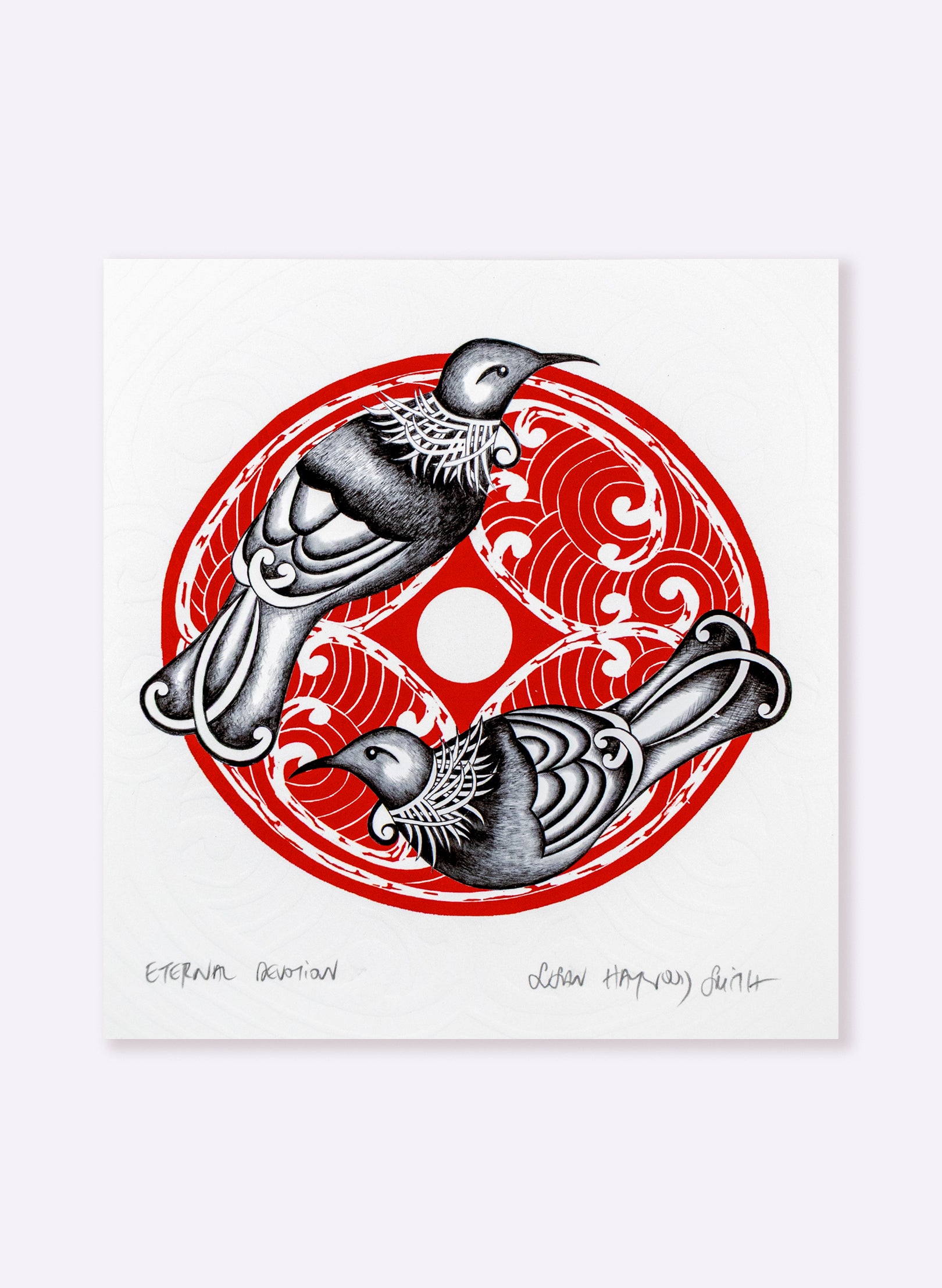 Eternal Devotion - Embossed Giclée Print
