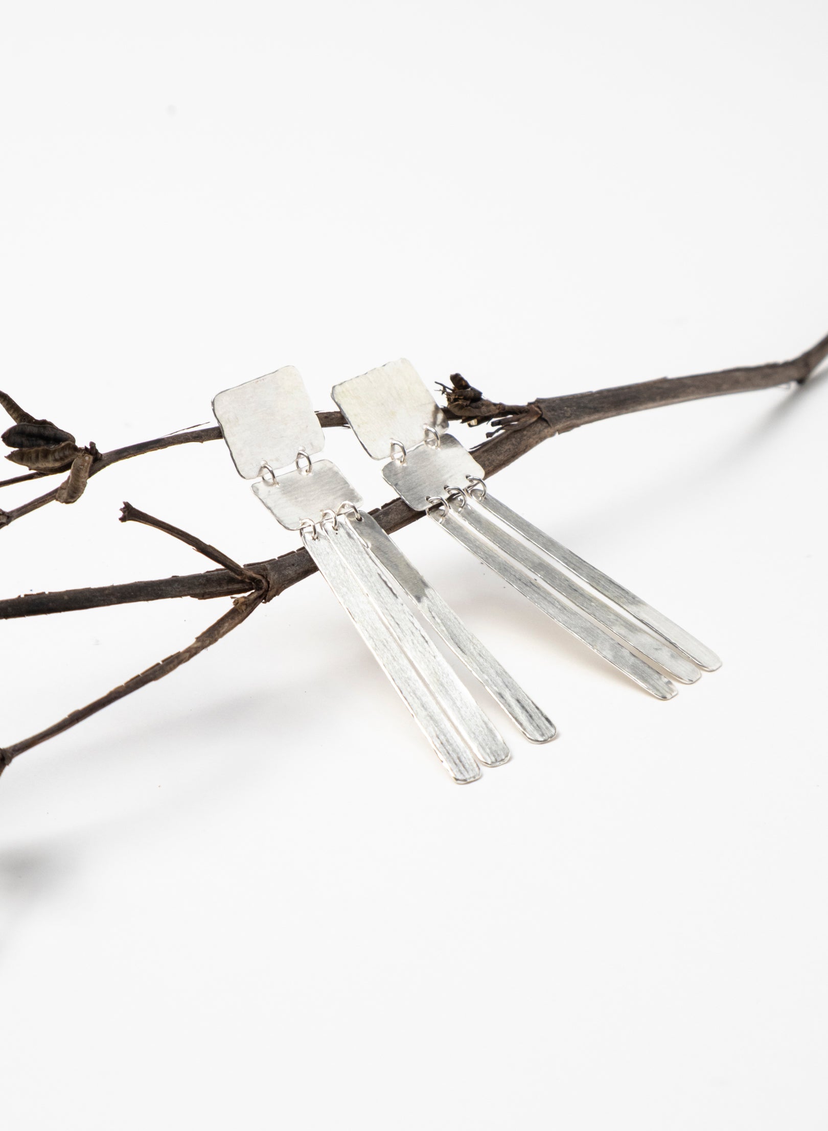 Abstract Geo Drop Earrings