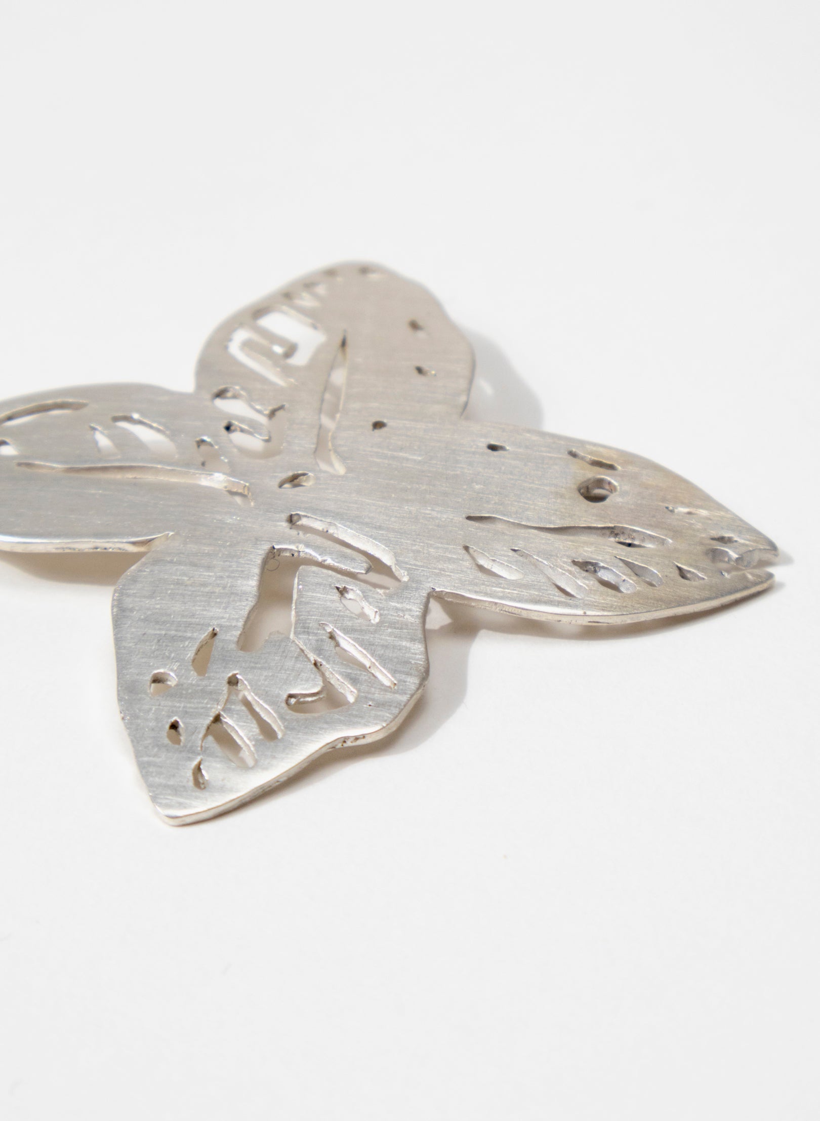 Four Petal Geometric Brooch