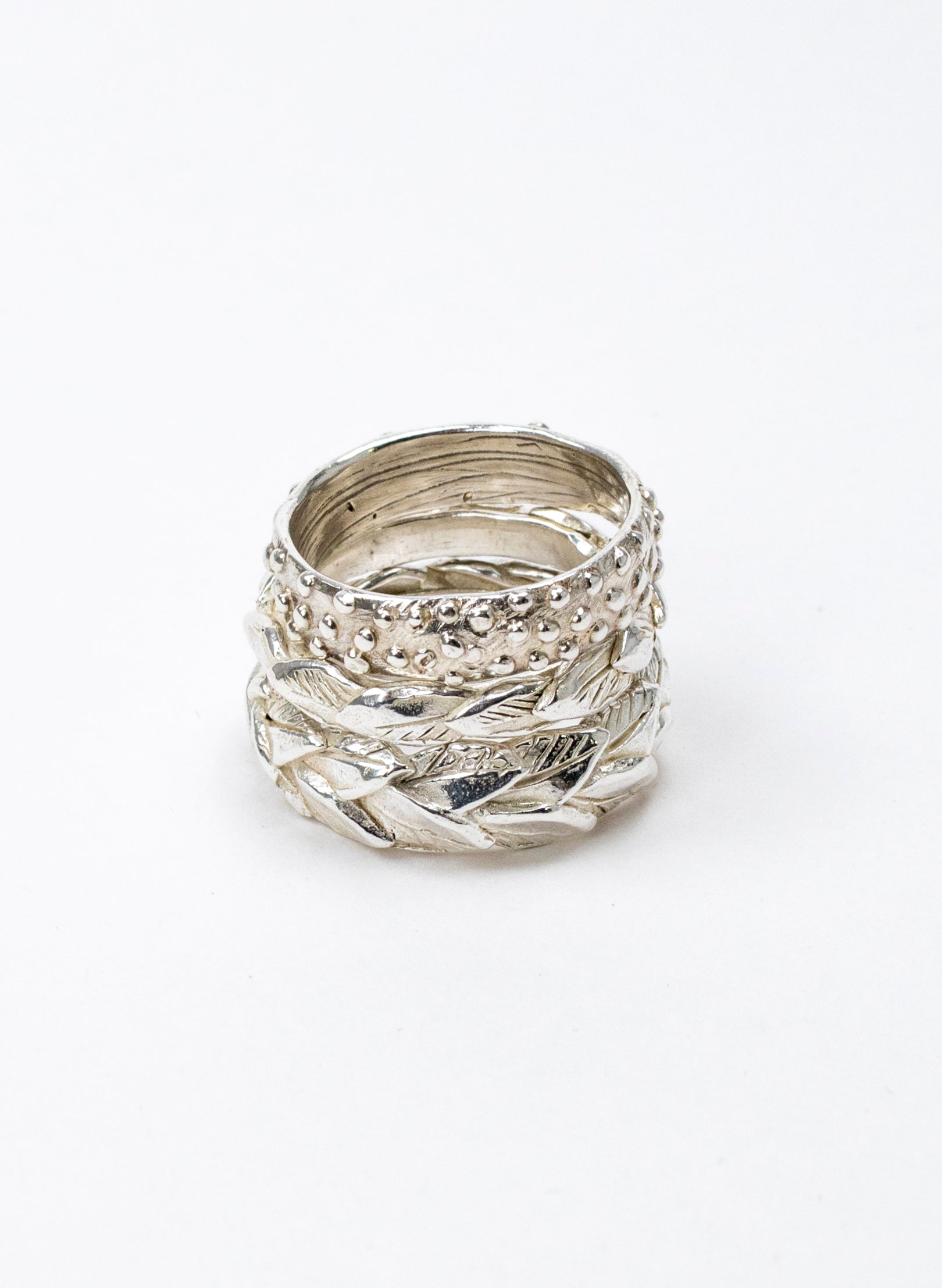 Fluid Stacking Ring - Sterling Silver