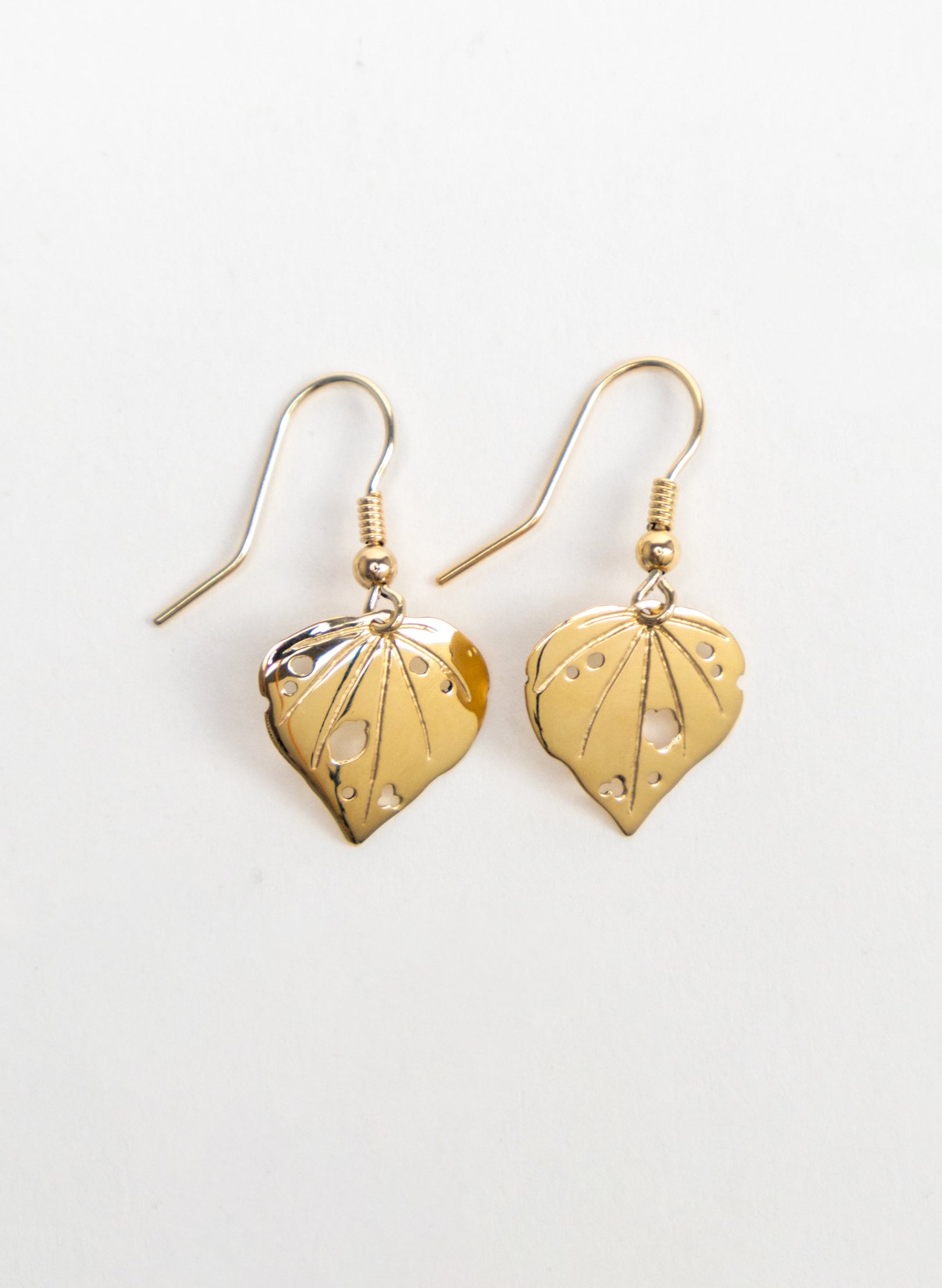 9ct Gold Kawakawa Earring