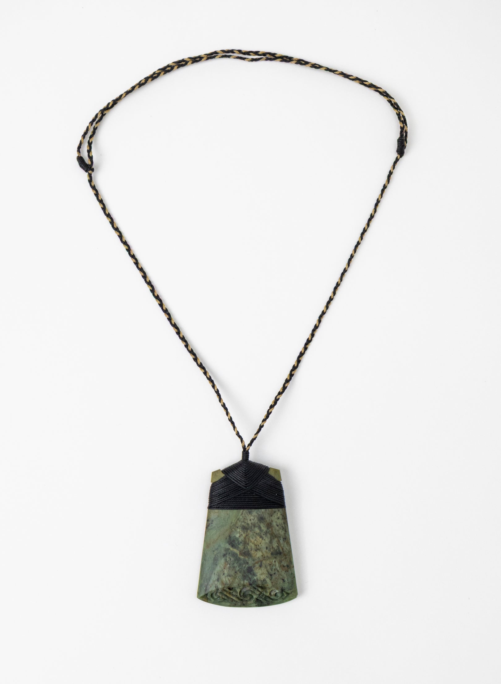 Engraved Toki Pounamu