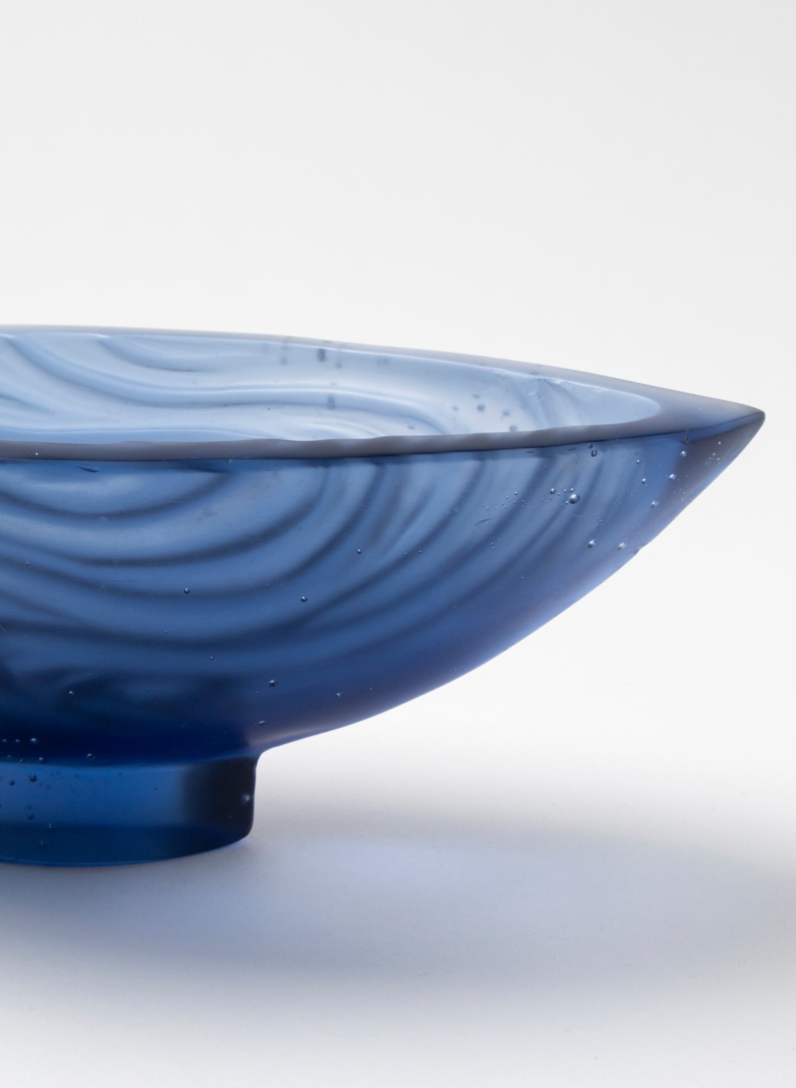 Lead Crystal Dark Blue - Sway Bowl Series