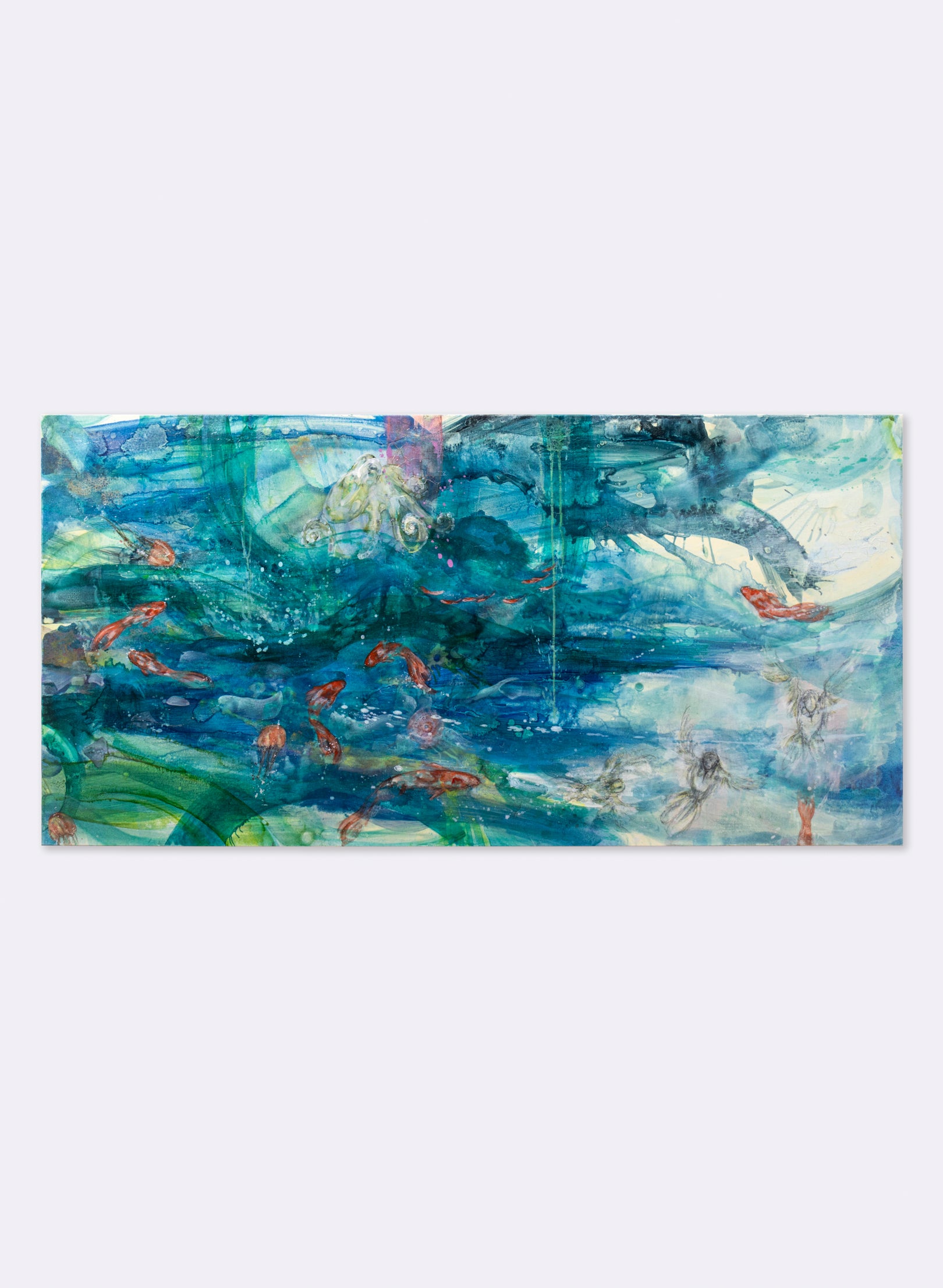 Flying Into The Storm - Original Painting