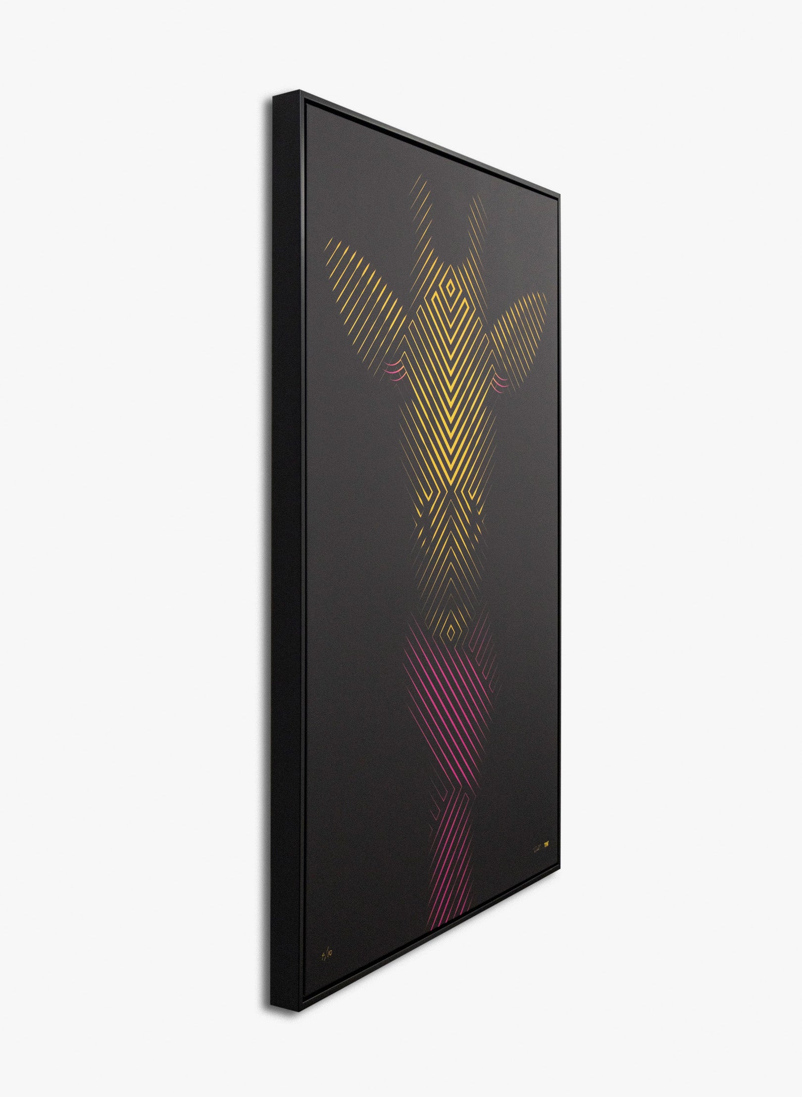 Giraffe In Pink Scarf