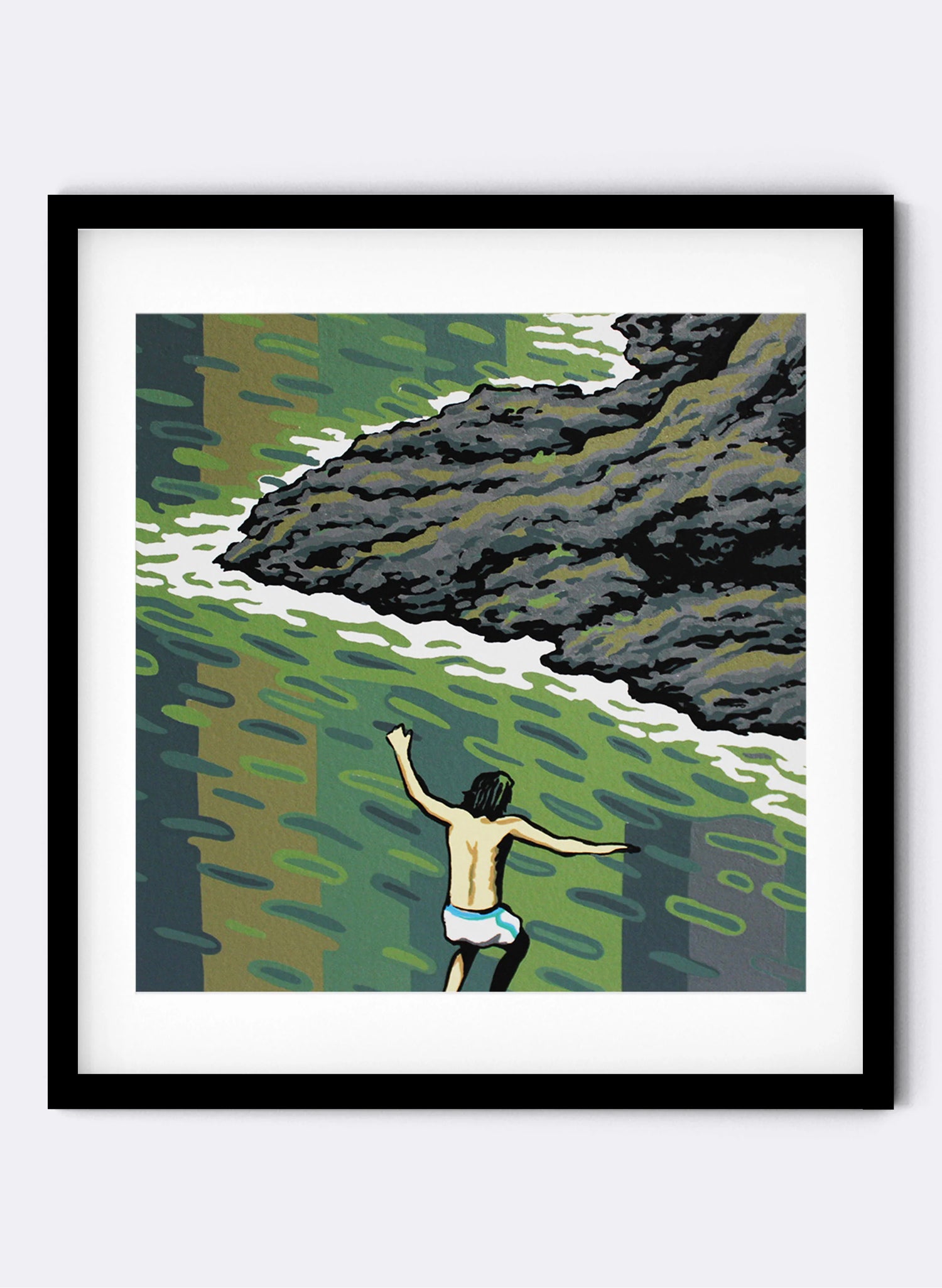 Free Falling - Screen Print