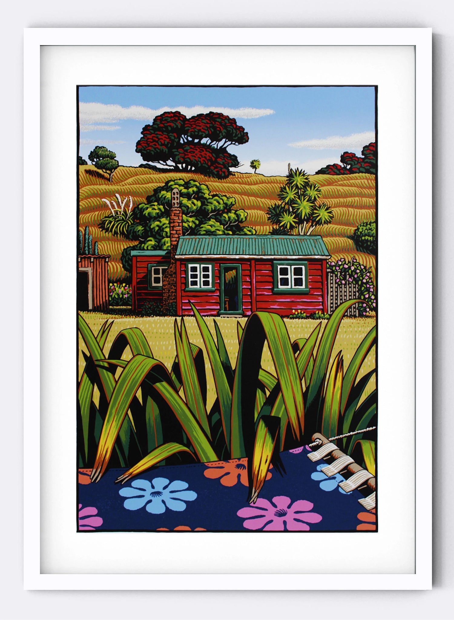 Hammock And Bach - Screen Print