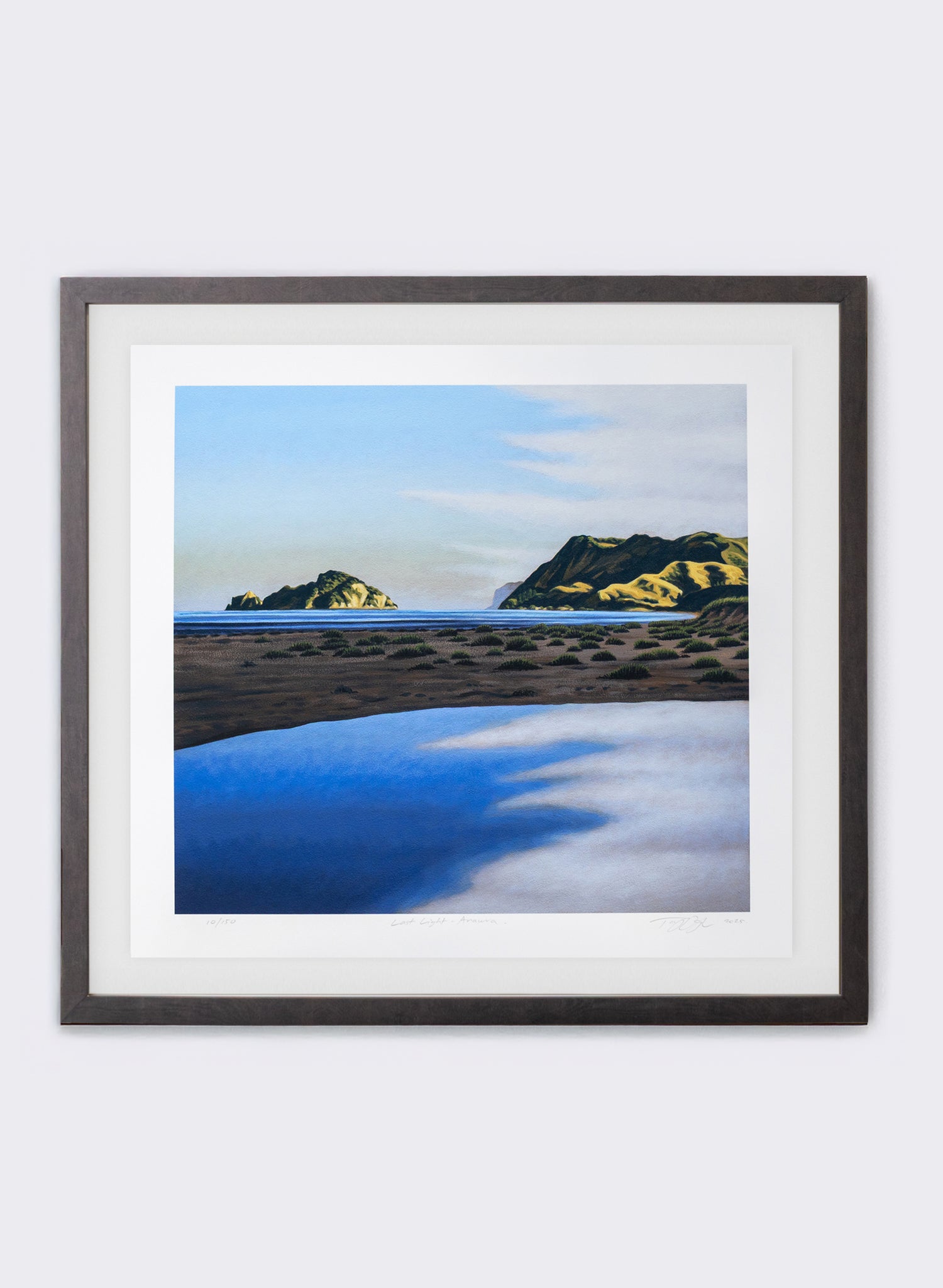 Last Light, Anaura Bay - Giclée Print
