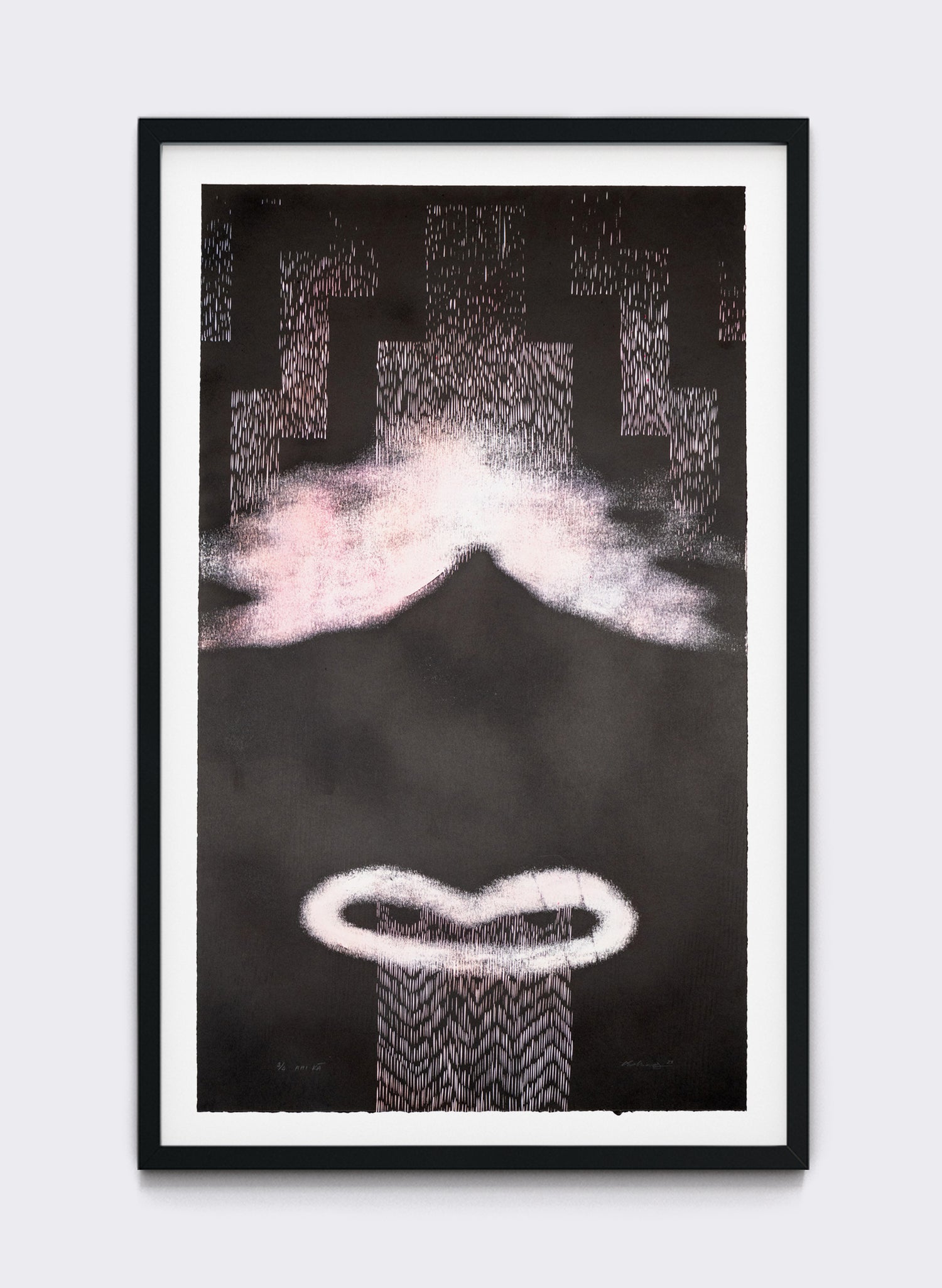 Ahi Ka - Mixed Media Print