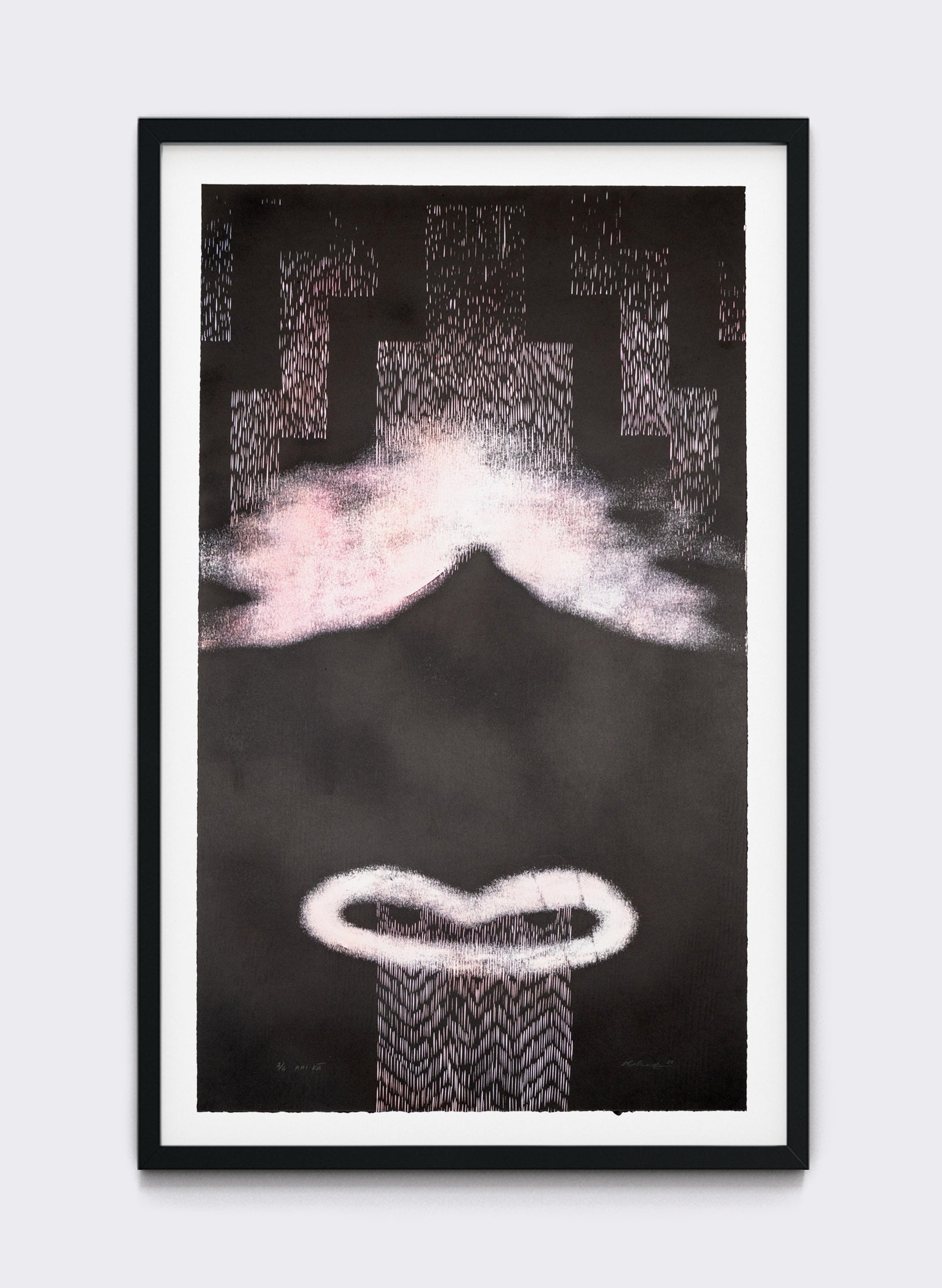 Ahi Ka - Mixed Media Print