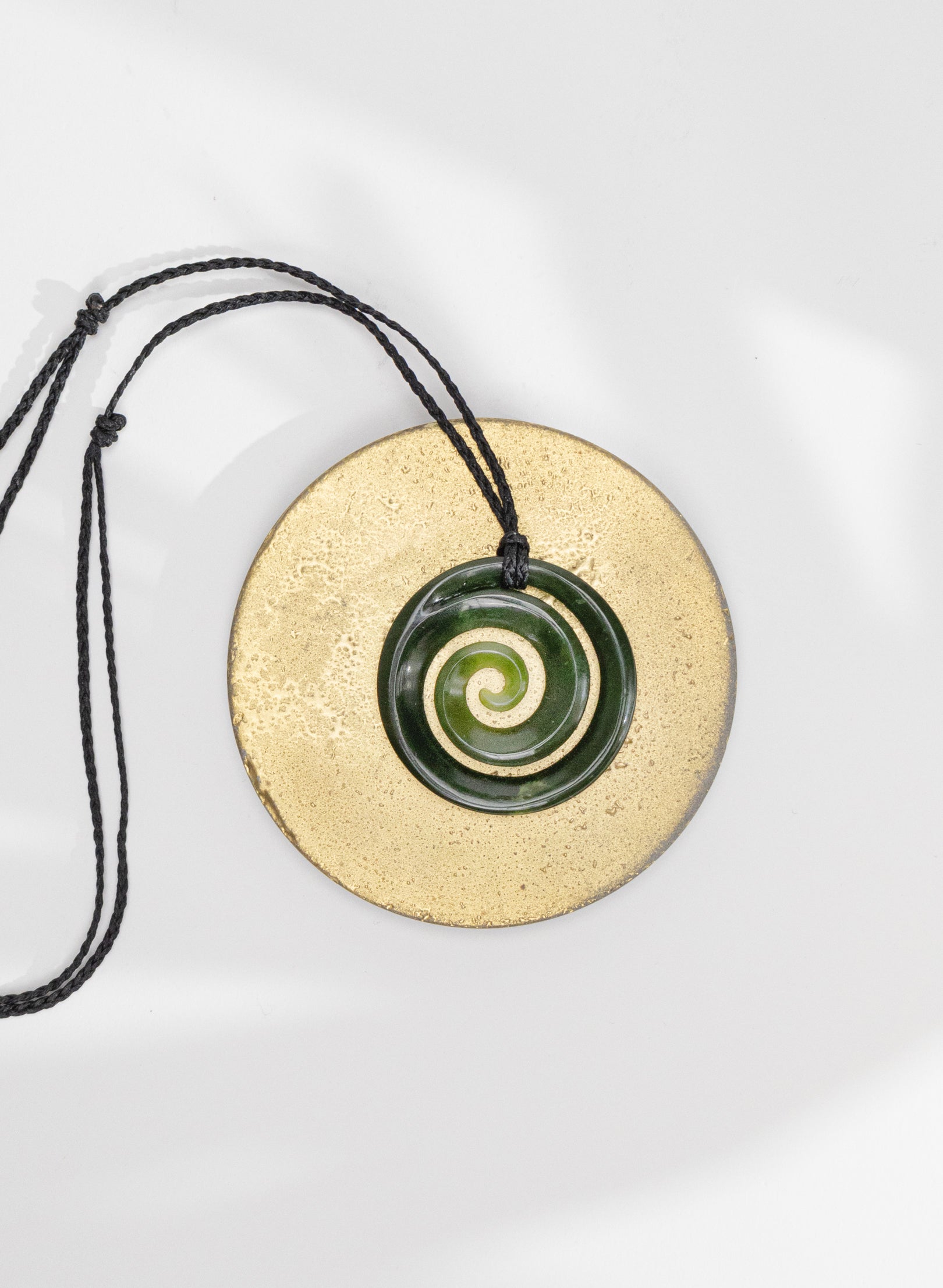 Pounamu Koru Pendant