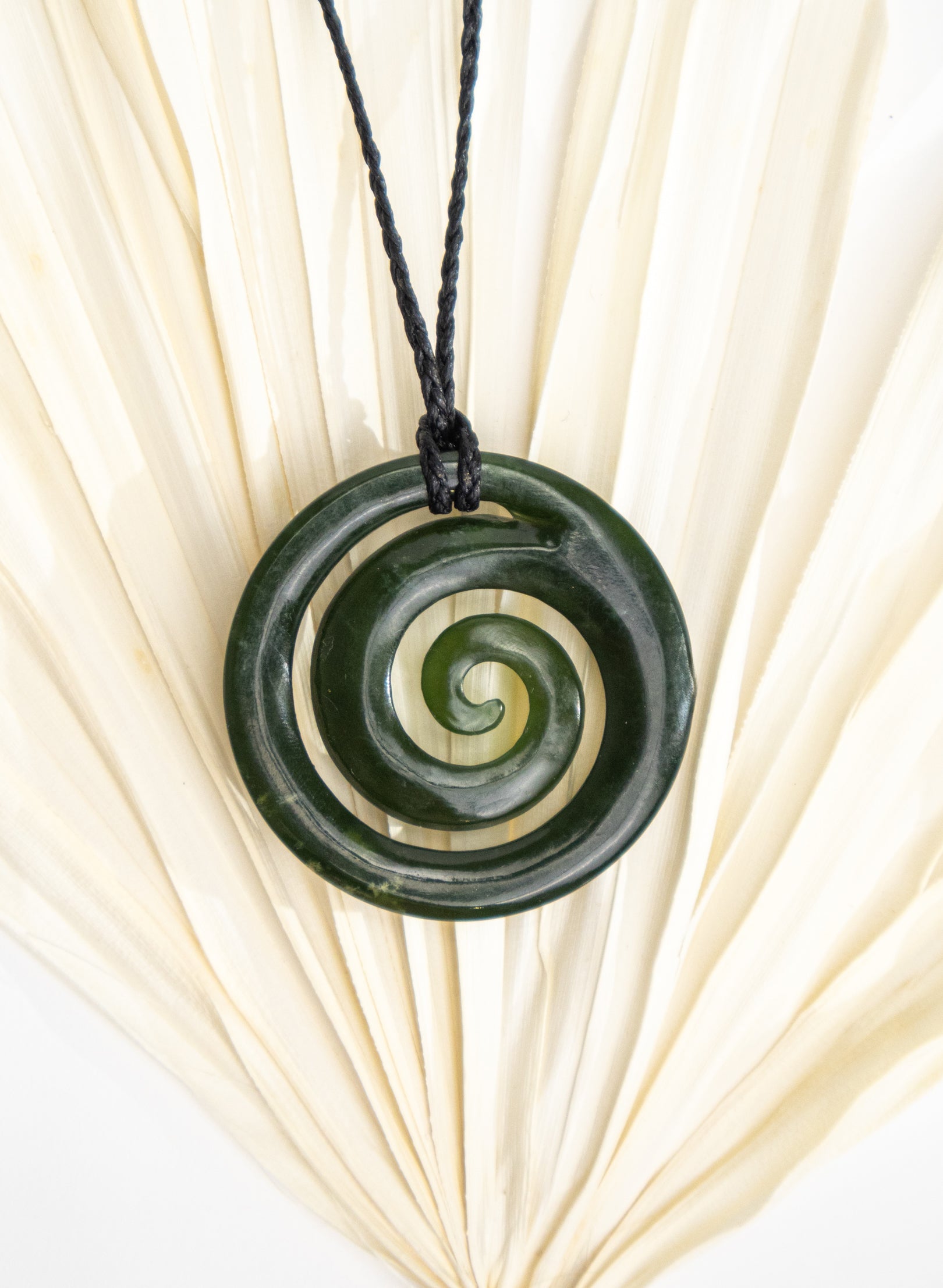 Pounamu Koru Pendant