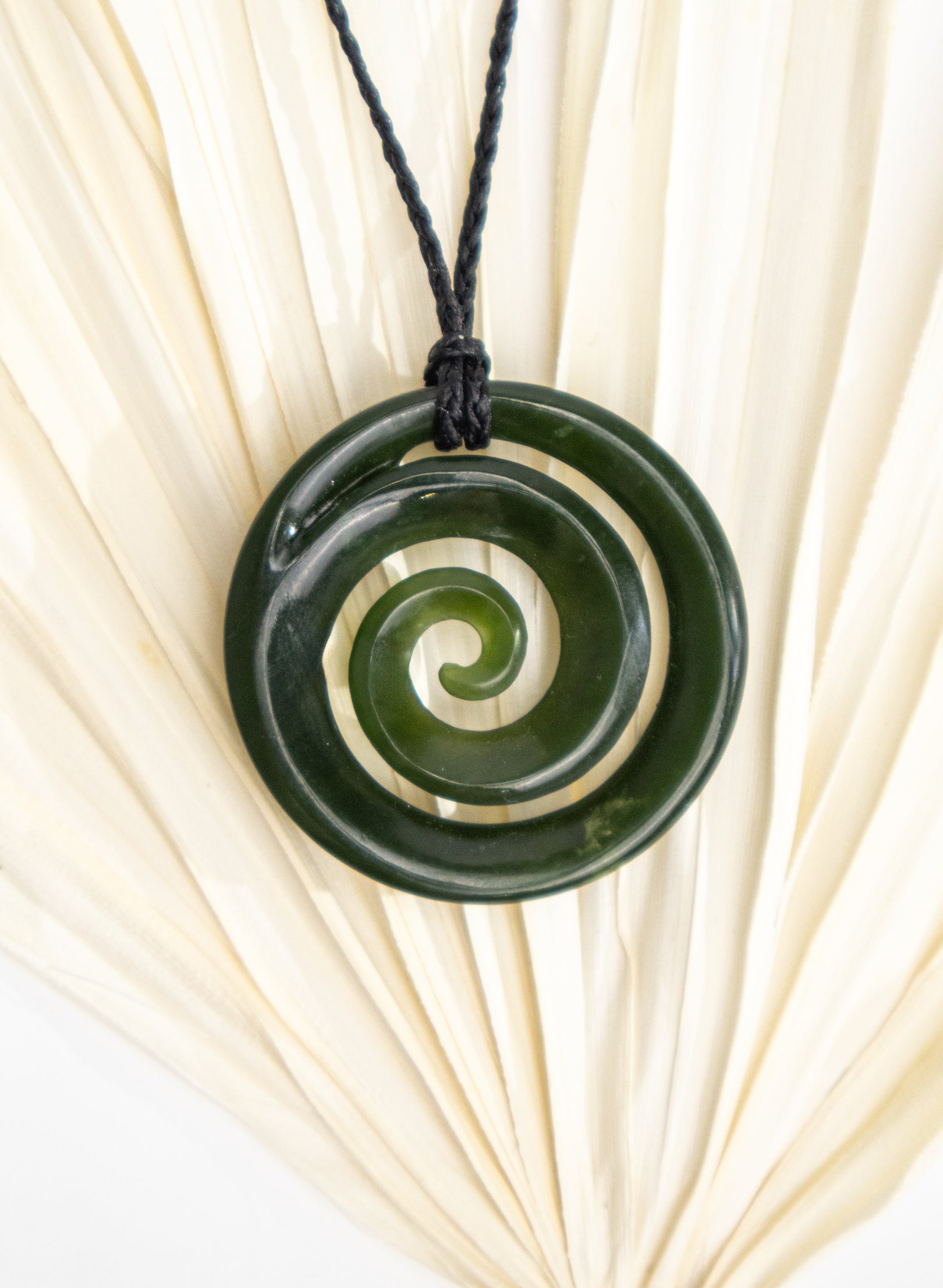 Pounamu Koru Pendant