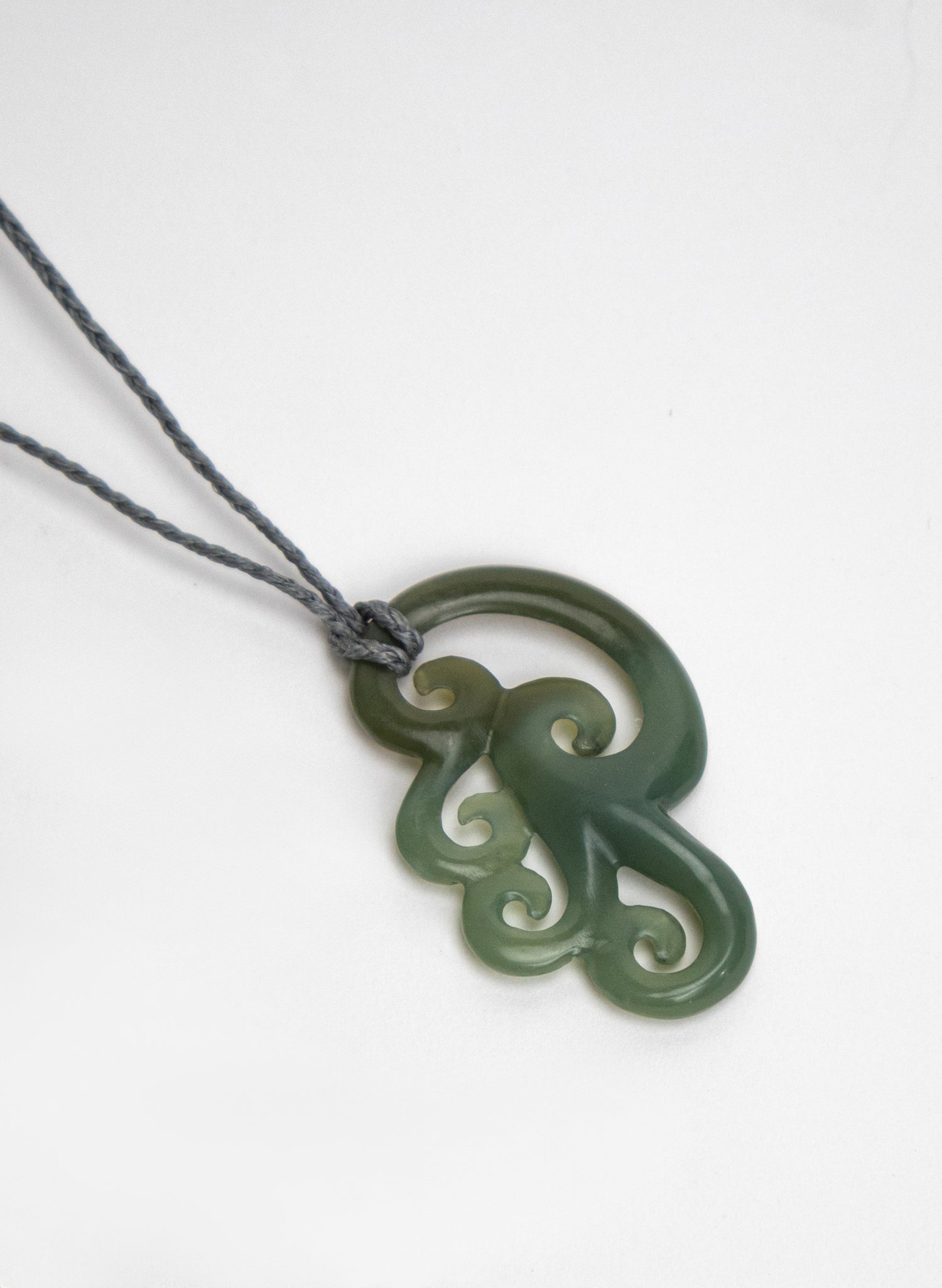 Pounamu Five Koru Pendant