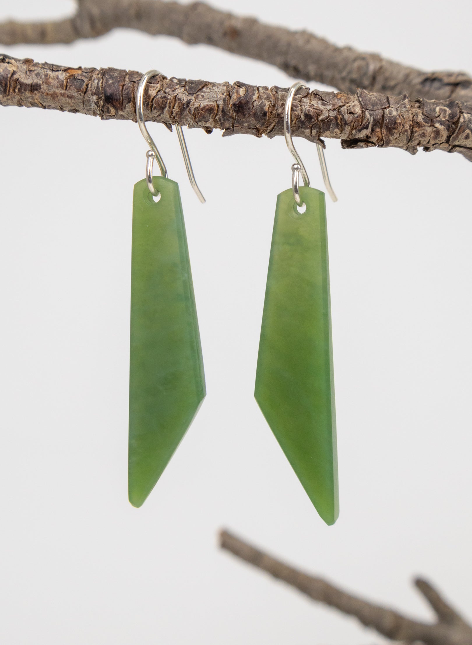 Pounamu Drop Earrings
