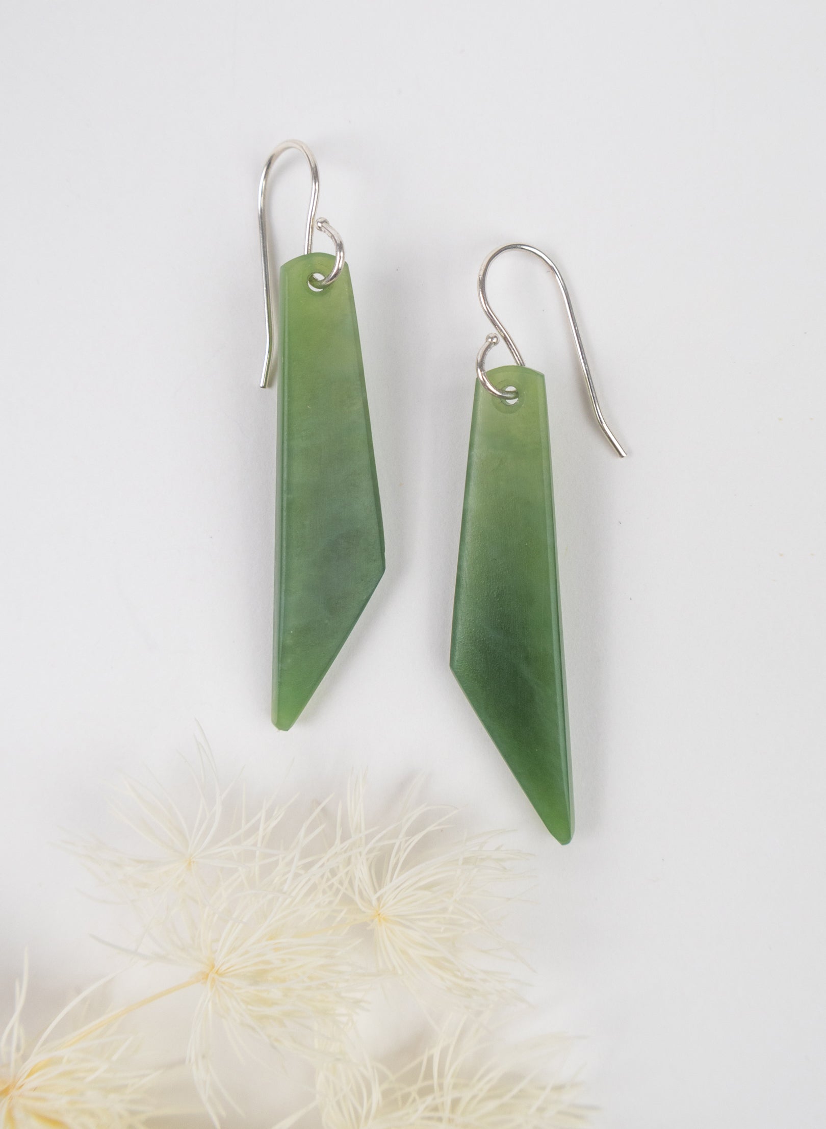 Pounamu Drop Earrings