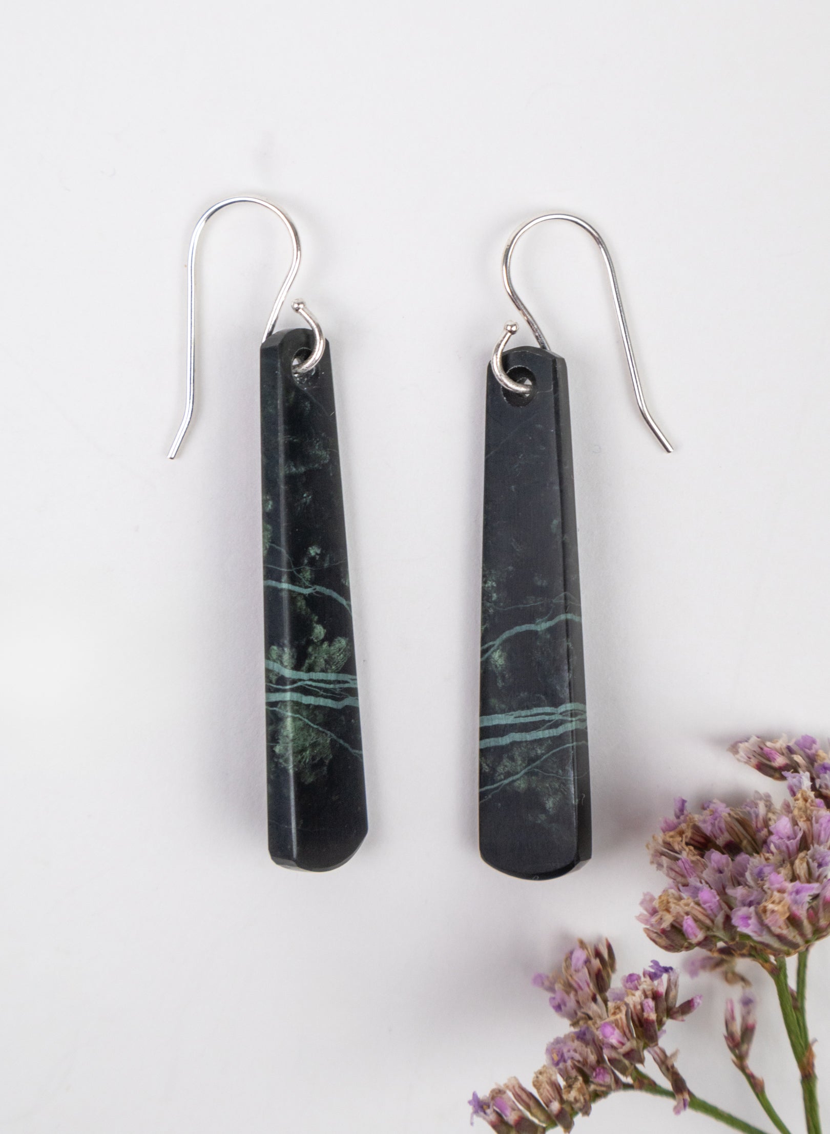 Pounamu Drop Earrings