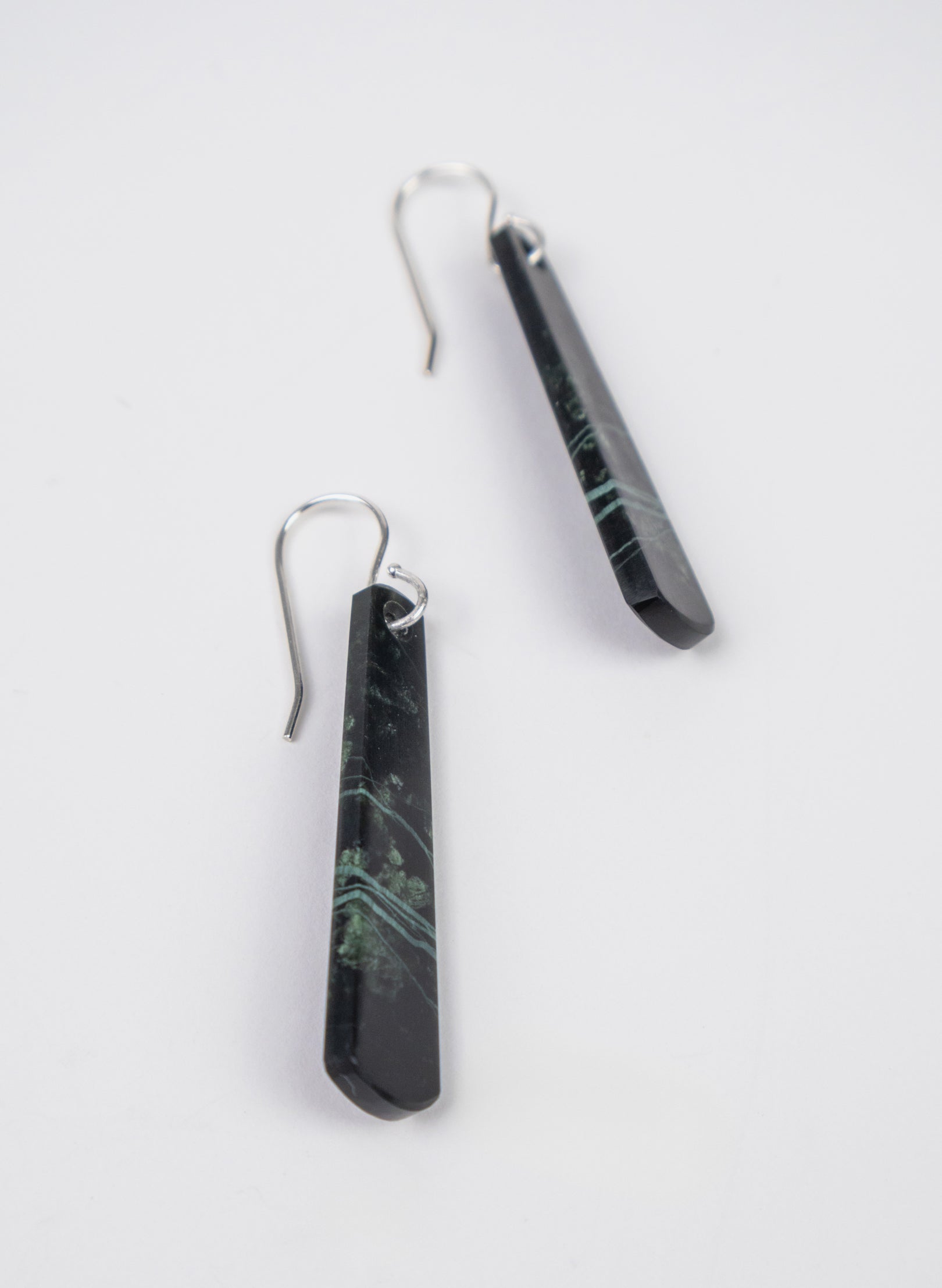 Pounamu Drop Earrings