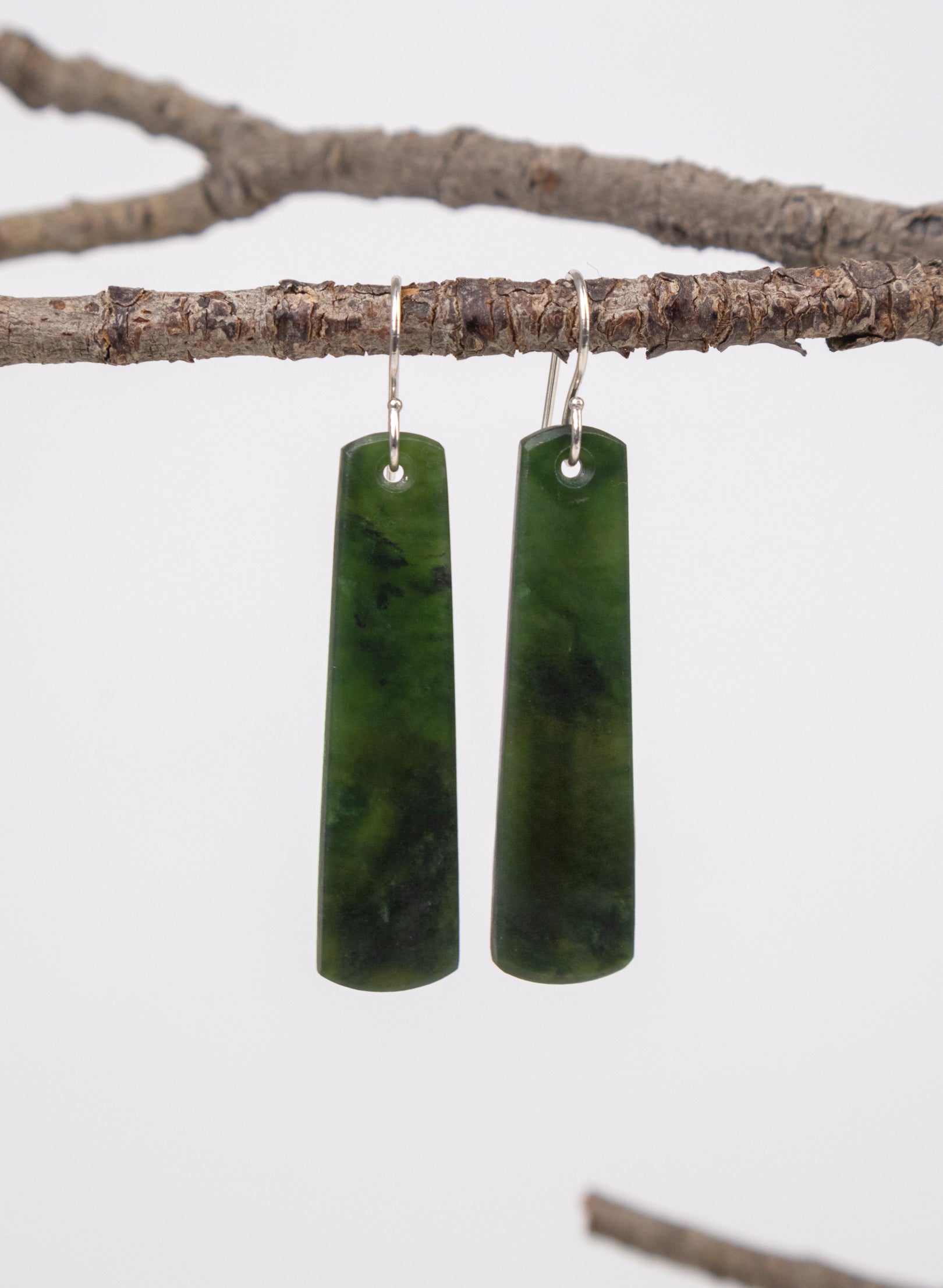 Pounamu Drop Earrings