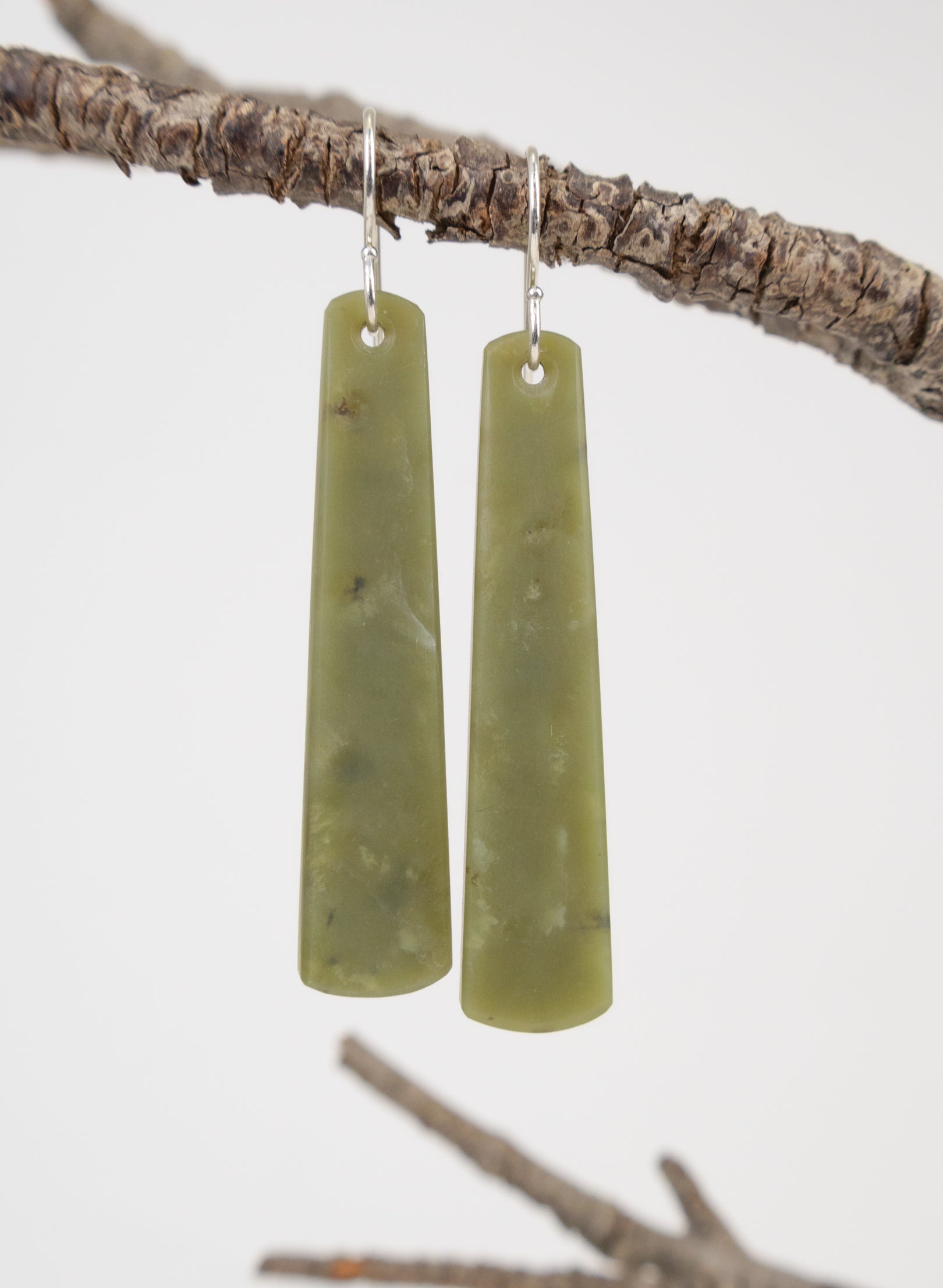Pounamu Drop Earrings