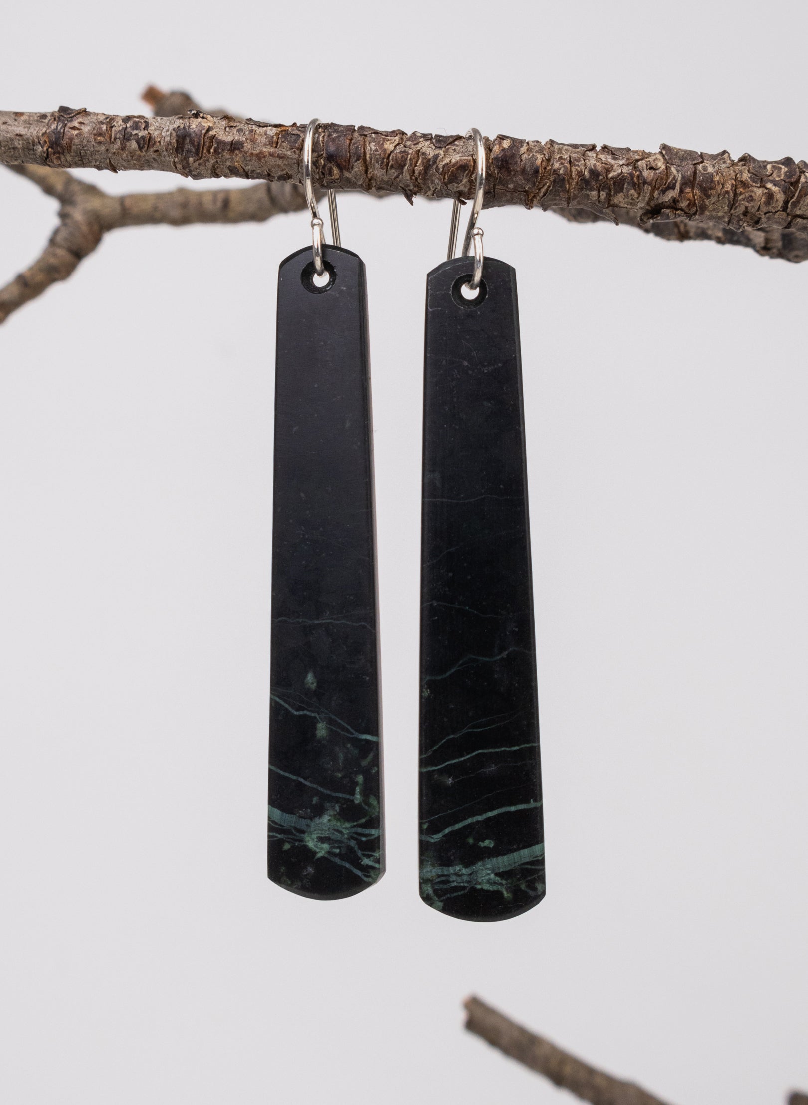 Pounamu Drop Earrings