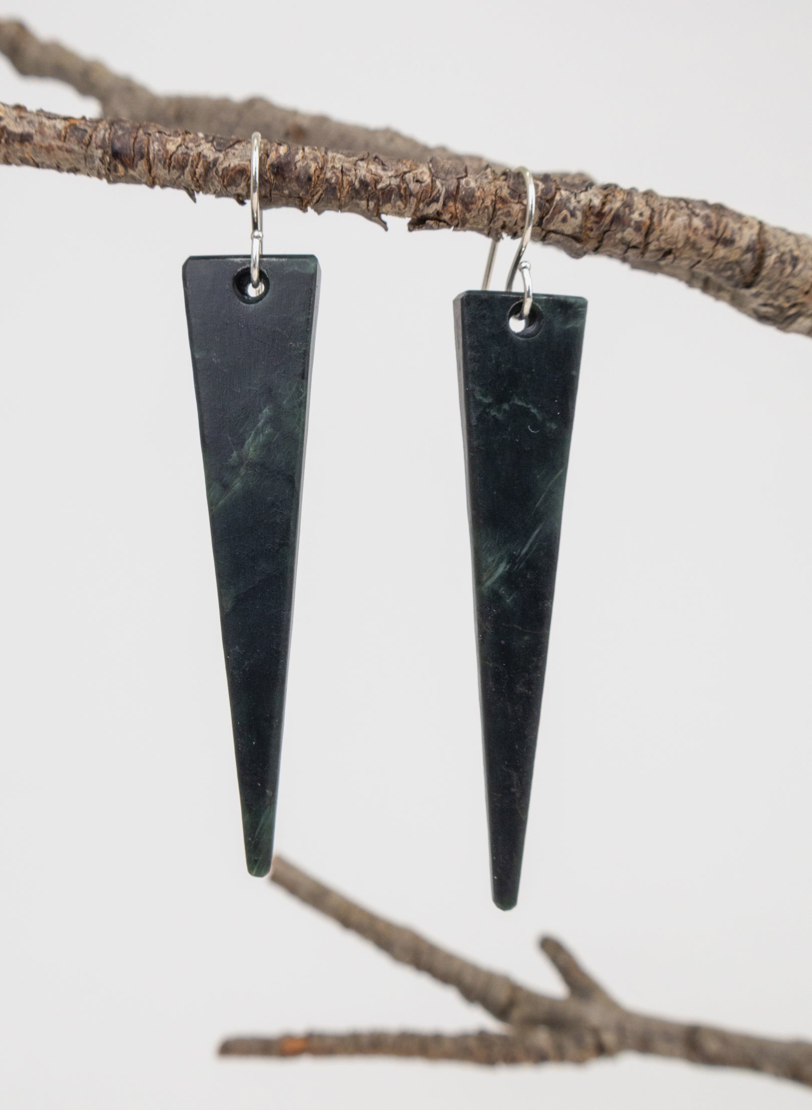 Pounamu Drop Earrings