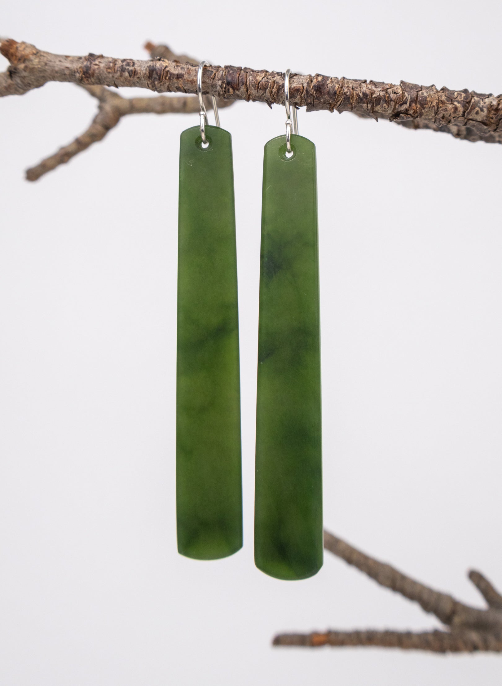 Pounamu Drop Earrings