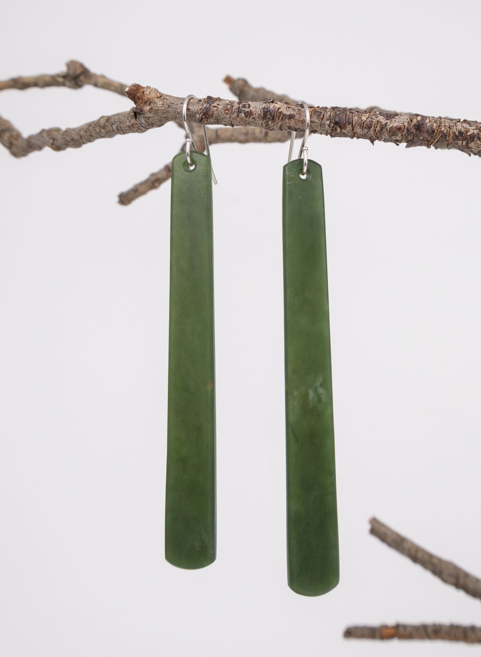 Pounamu Drop Earrings
