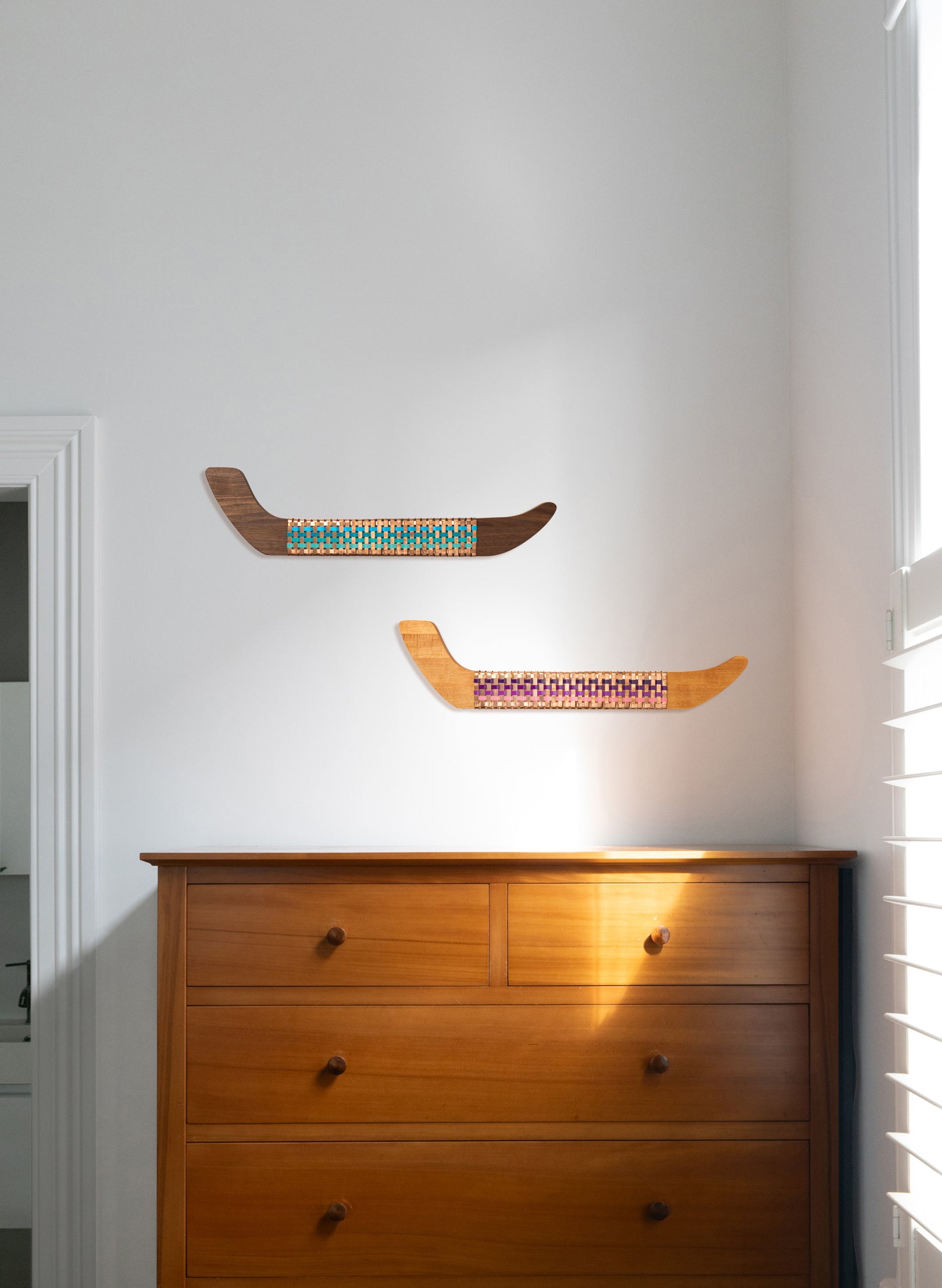 Teals & Copper Waka