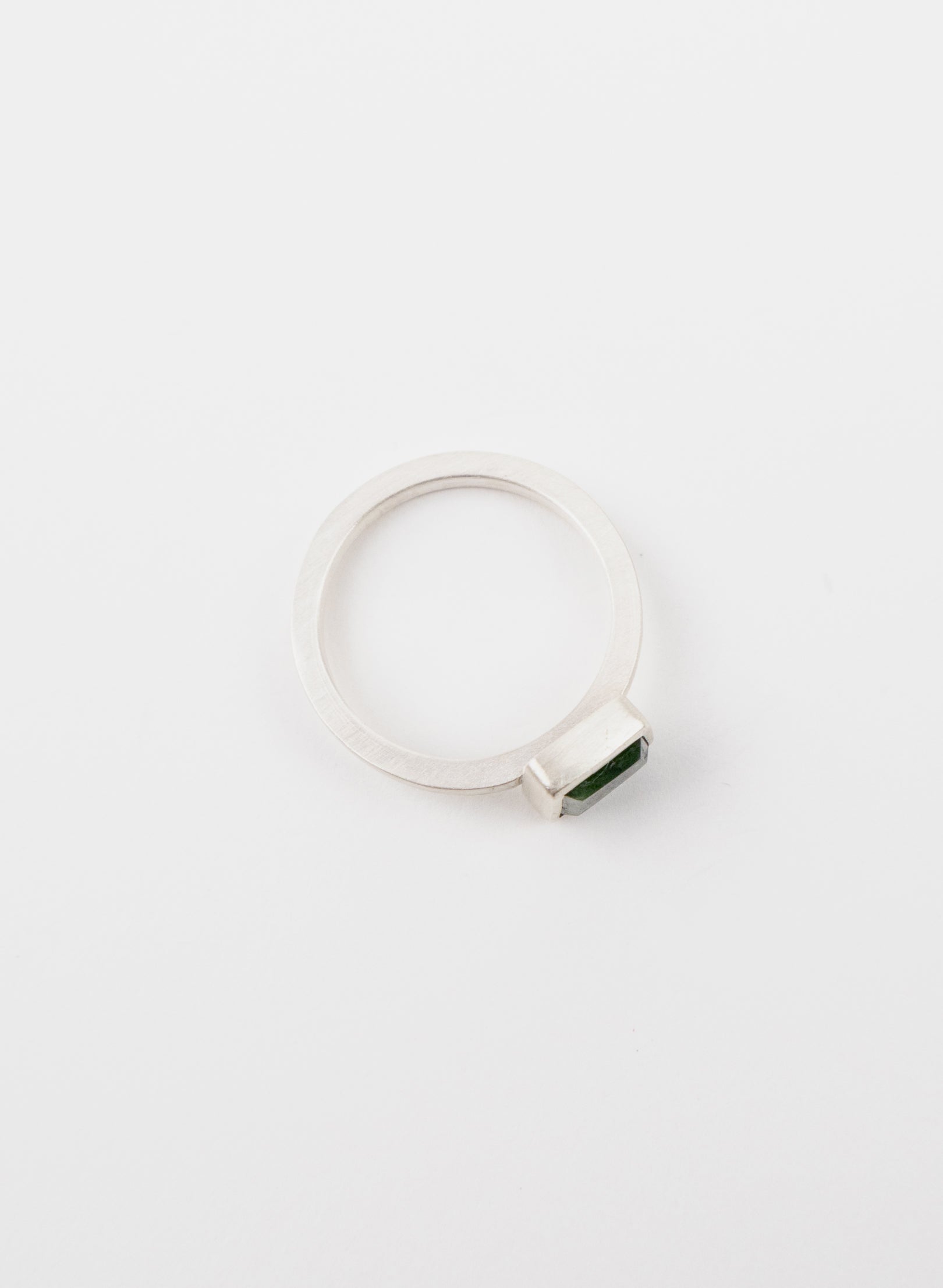 Geometric Pounamu Ring